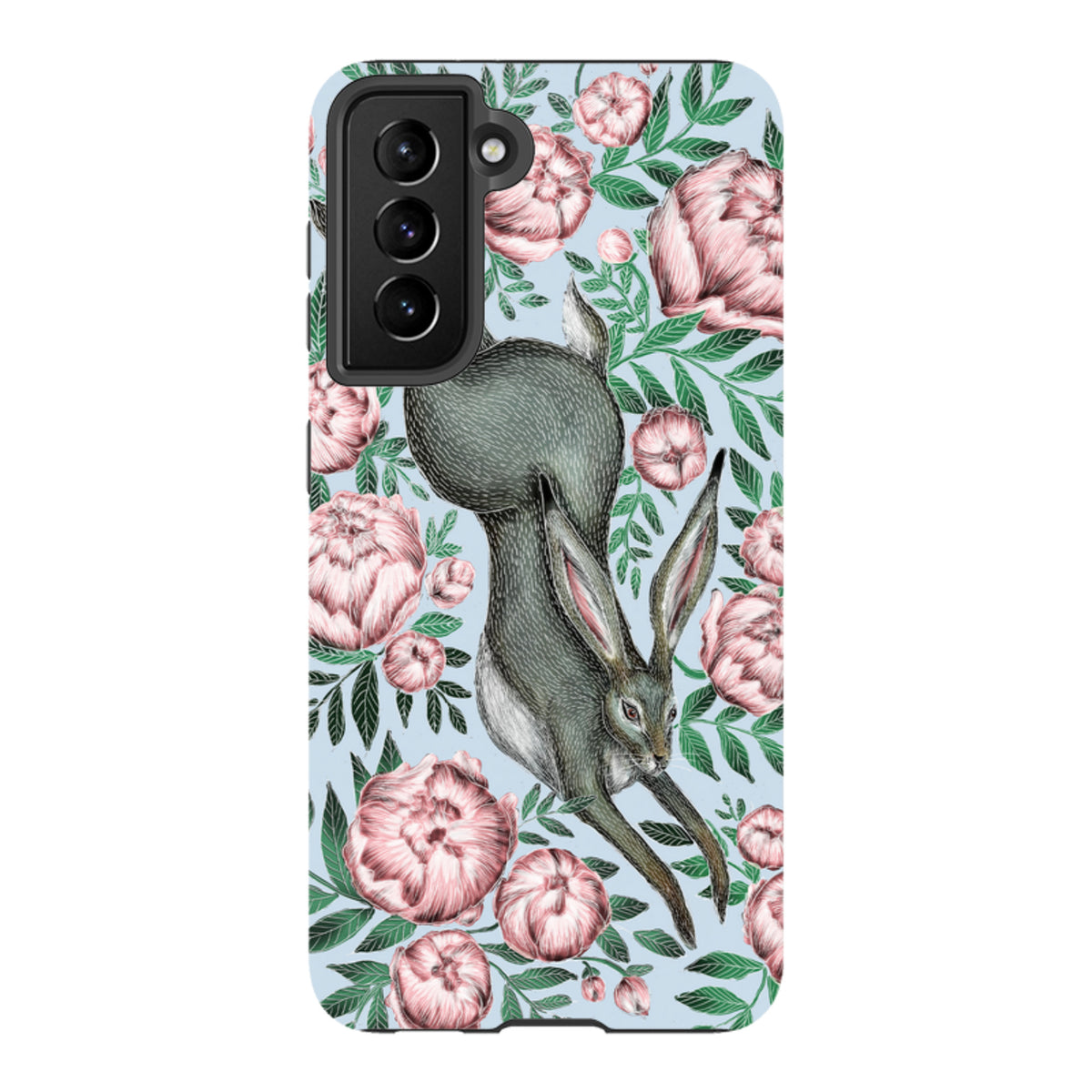 Samsung Tough Case - Hare And Peonies By Catherine Rowe