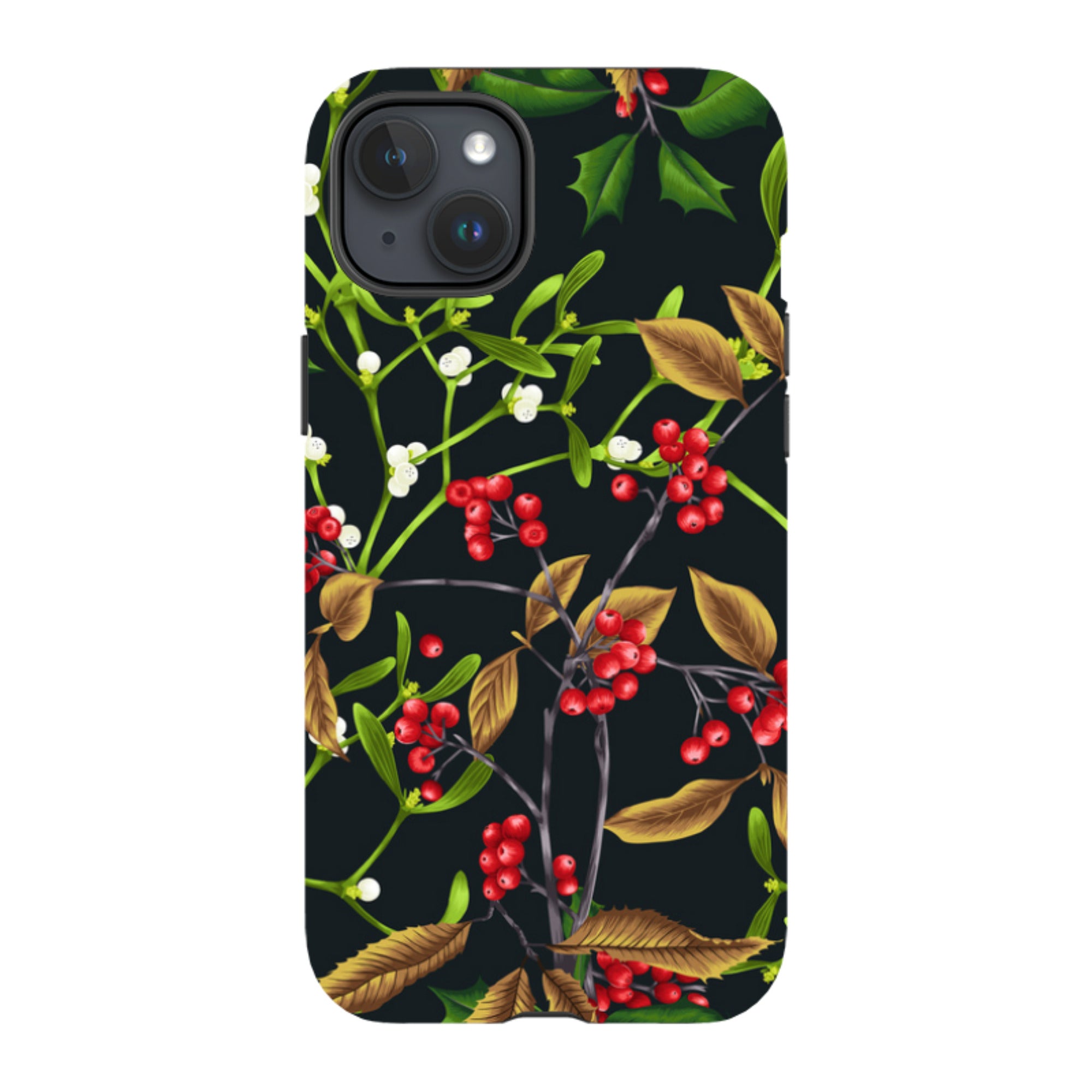 iPhone Tough Case - Magical Xmas Black