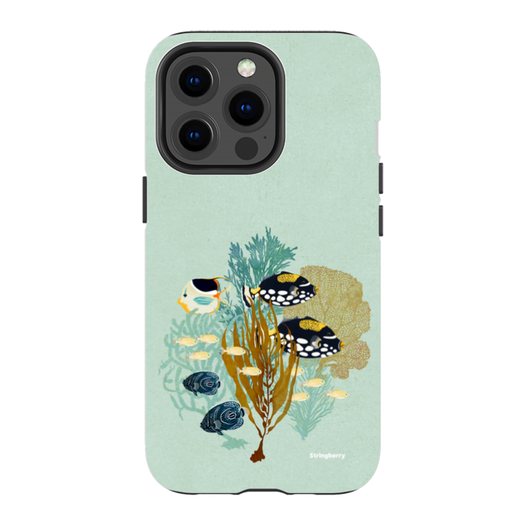 iPhone MagSafe Tough Case - Fish Town By Katherine Quinn