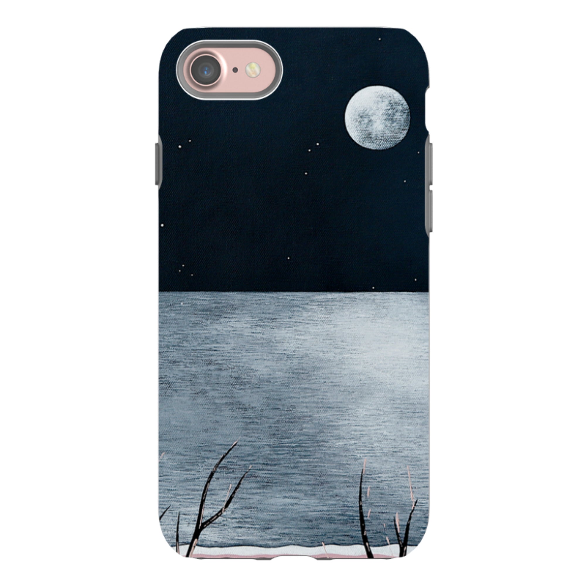 iPhone Tough Case - Night Of The Huge Moon By Natasha Newton