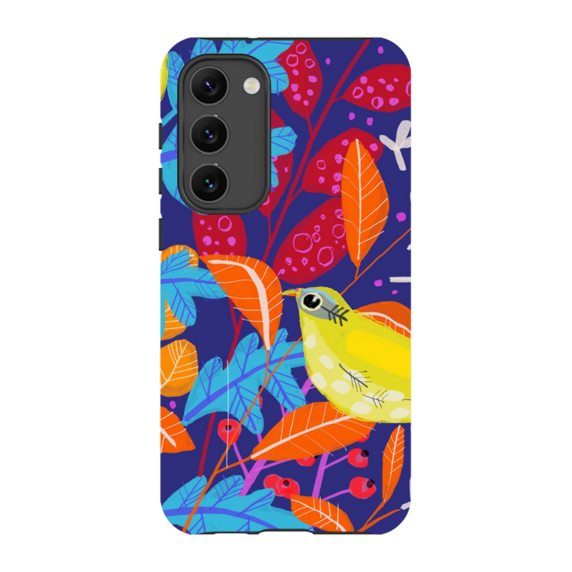 Samsung Tough Case - Yellow Bird By Claire West