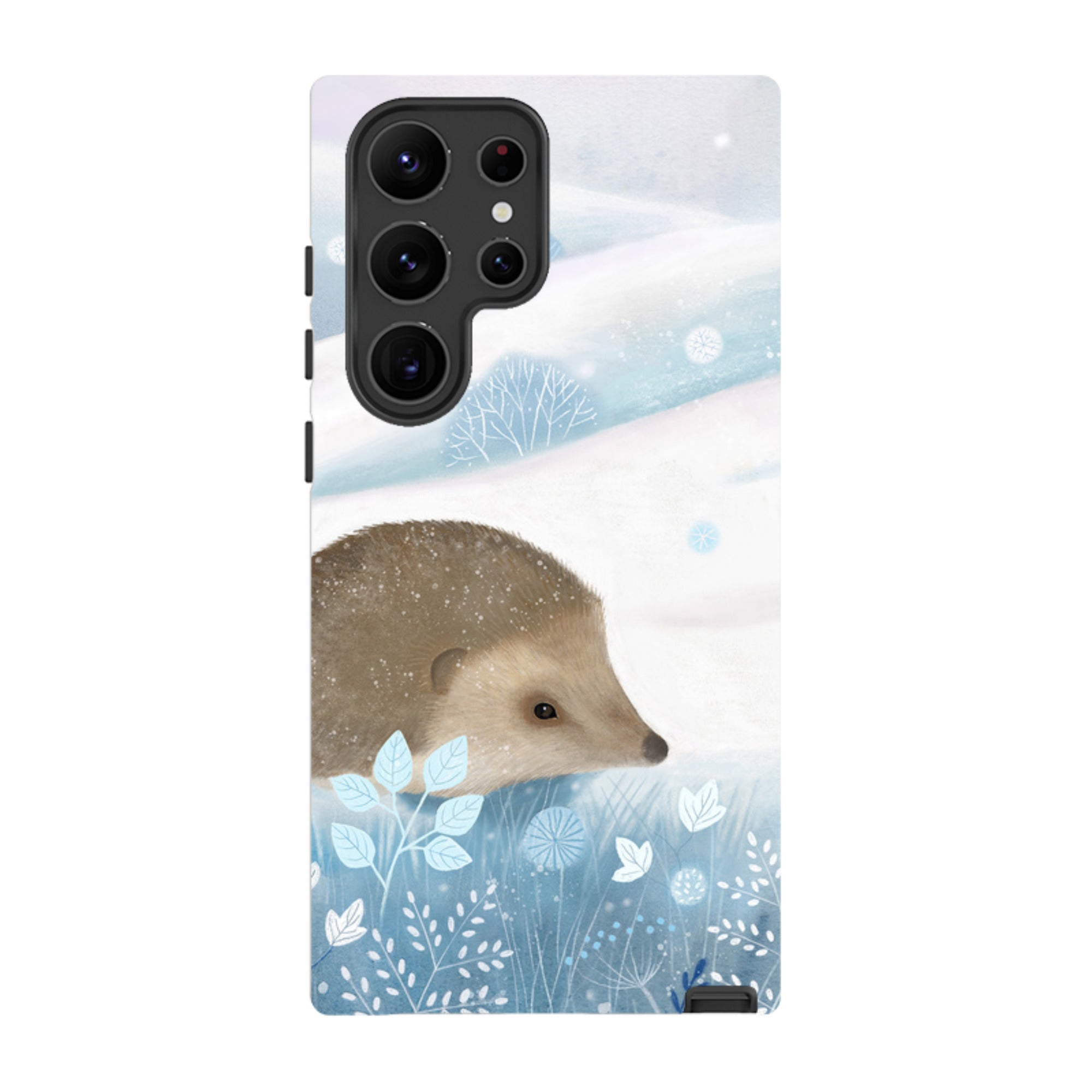 Samsung Tough Case - Winter Hedgehog By Bex Parkin