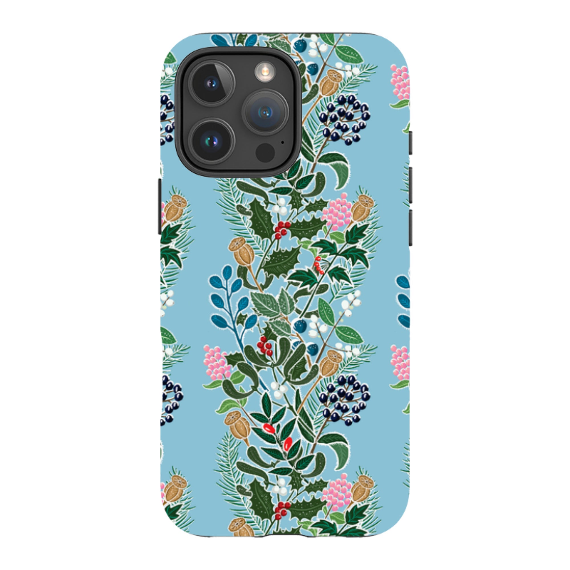 iPhone Tough Case - Winter Hedge-2 By kate Heiss