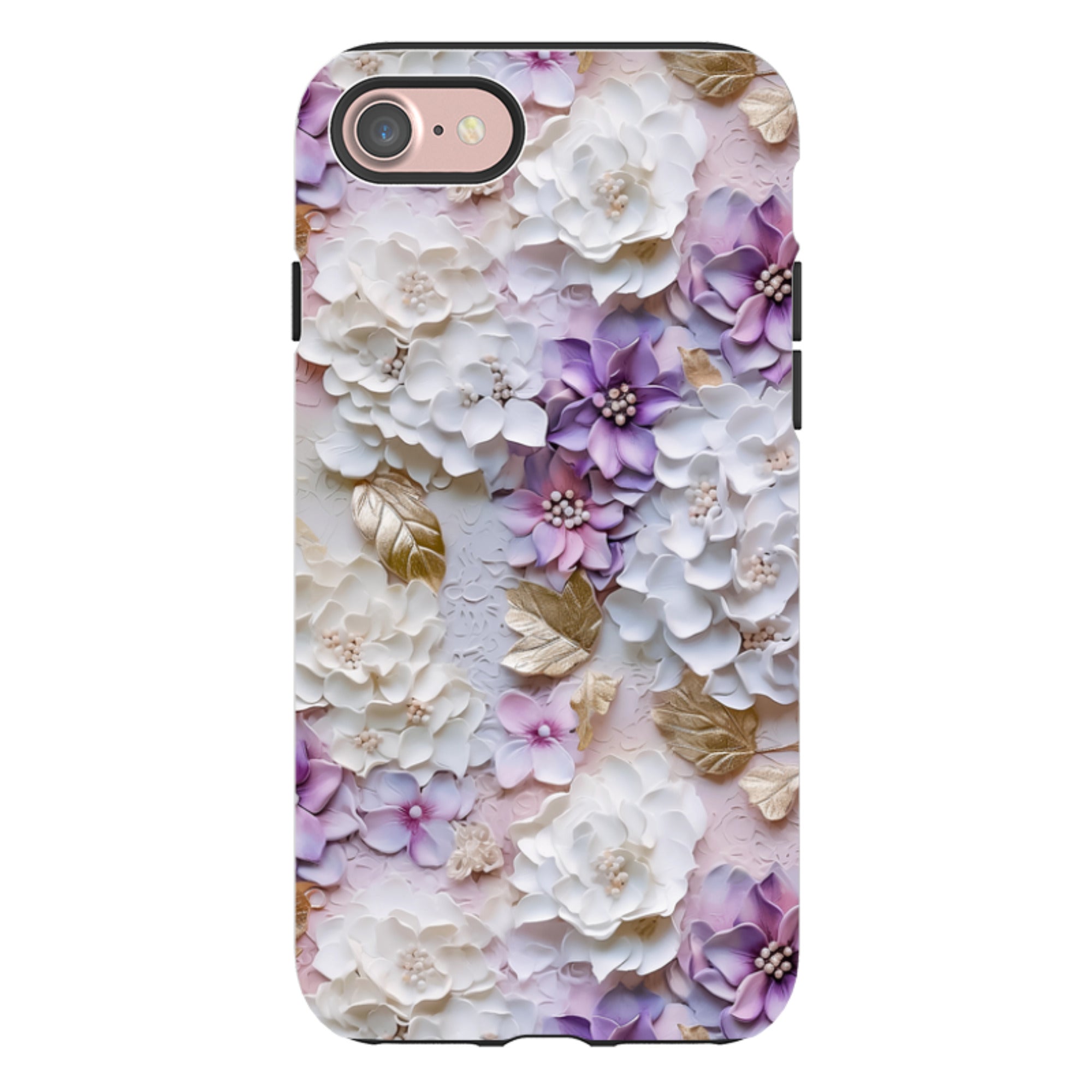 iPhone Tough Case -Gold & Mauve II