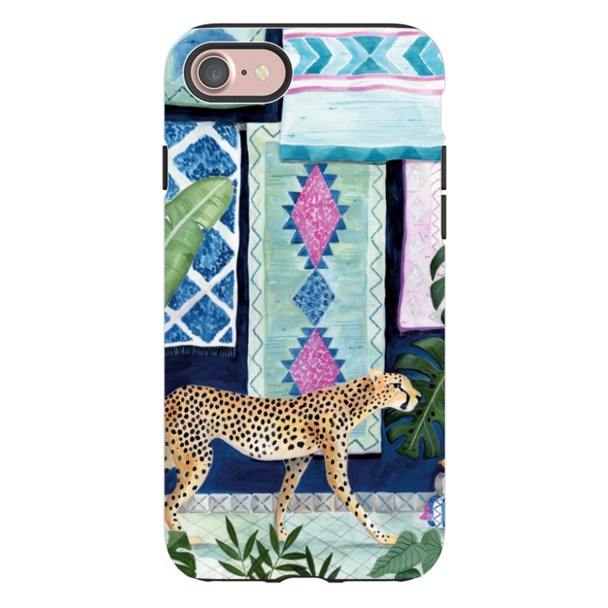 iPhone Tough Case - Morocco Cheetah By Bex Parkin