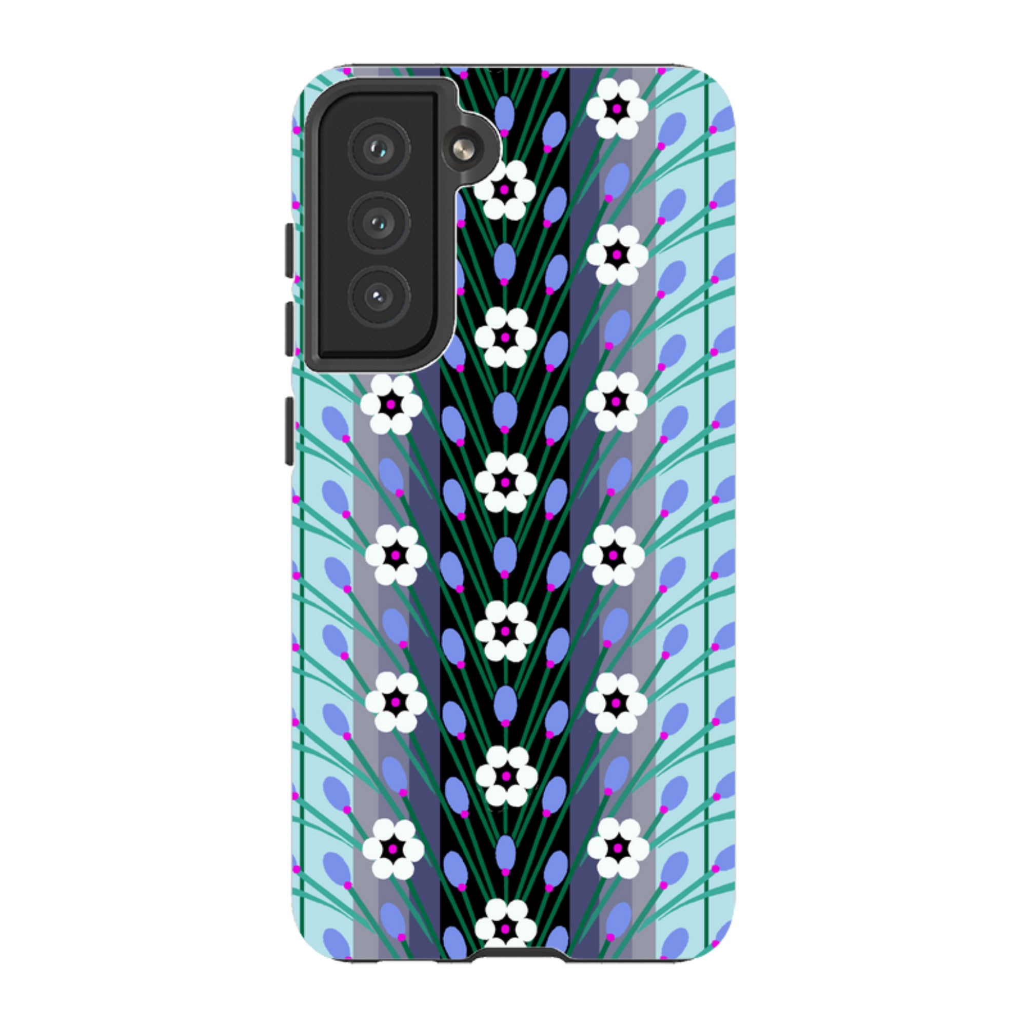 Samsung Tough  Case - Lavender Blue By Cressida Bell