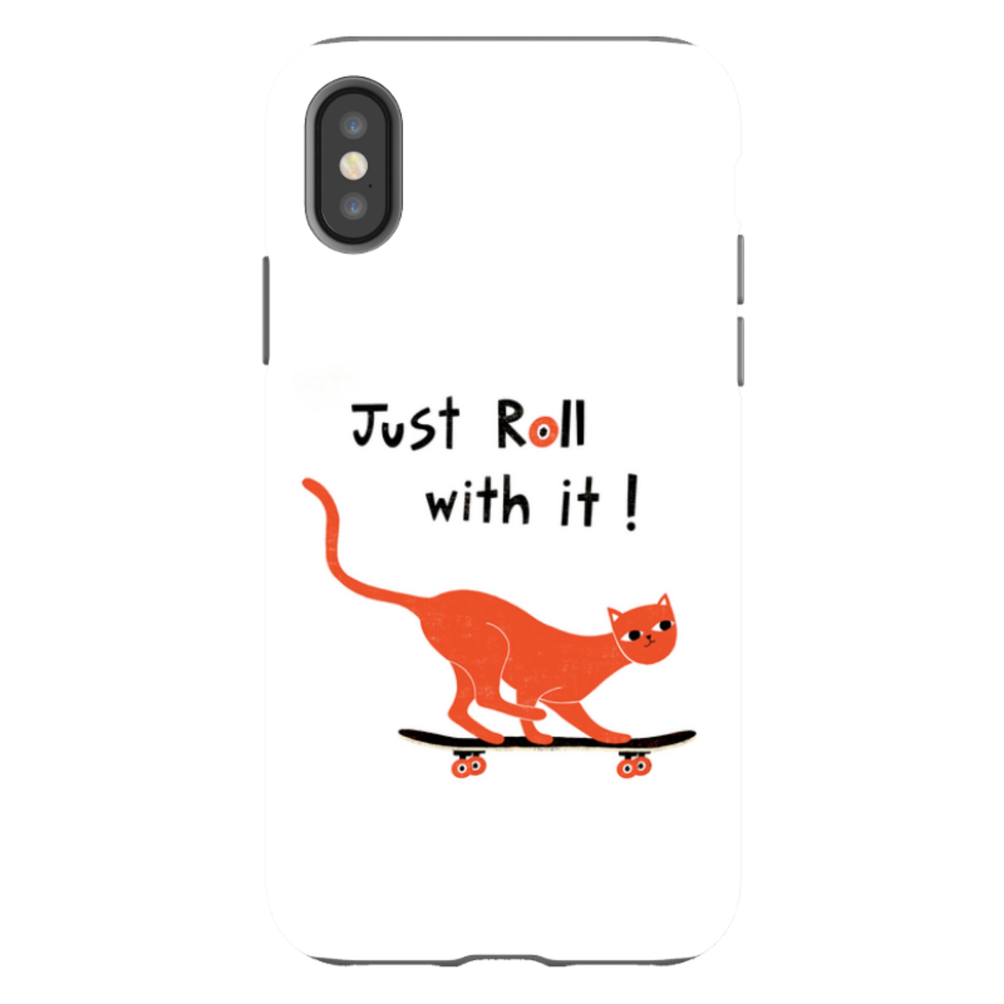 iPhone Tough Case - Just Roll With It By Suzy Taylor