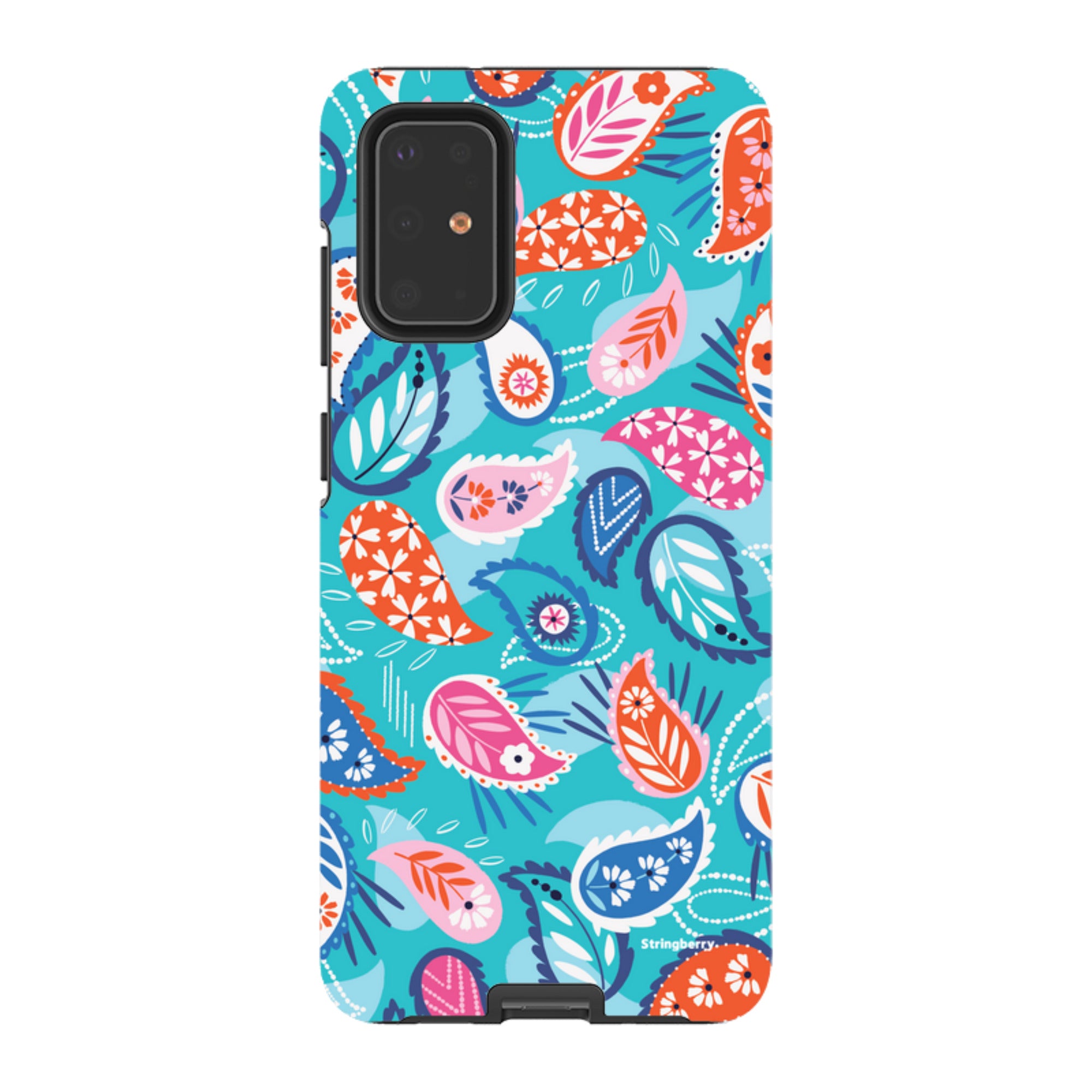 Samsung Tough Case - Paisley Blue By Ali Brookes