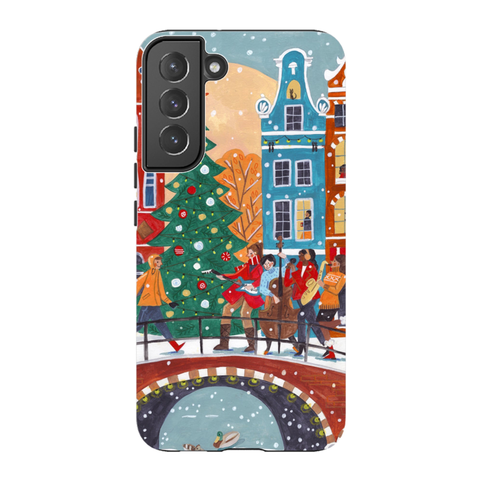 Samsung Tough Case - Christmas Music Amsterdam By Caroline Bonne Muller