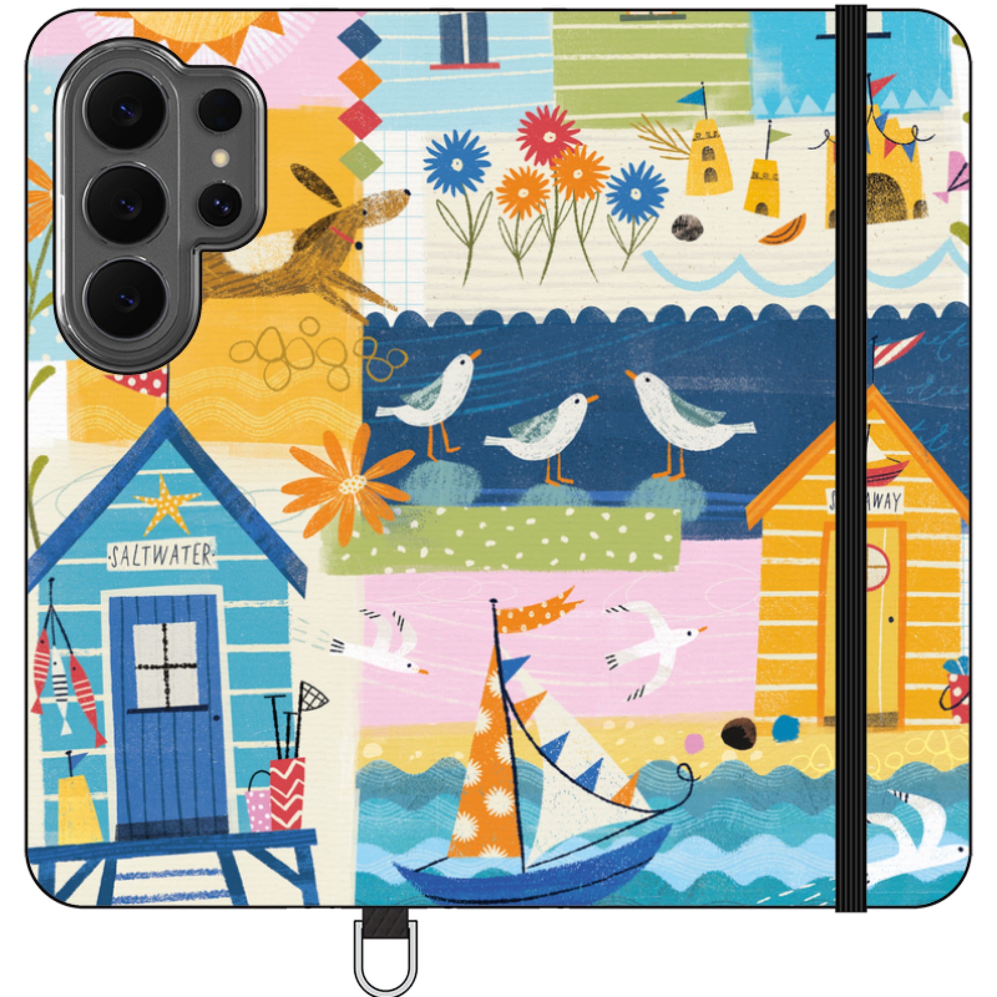 Sunny Days Wallet Case By Ali Brookes