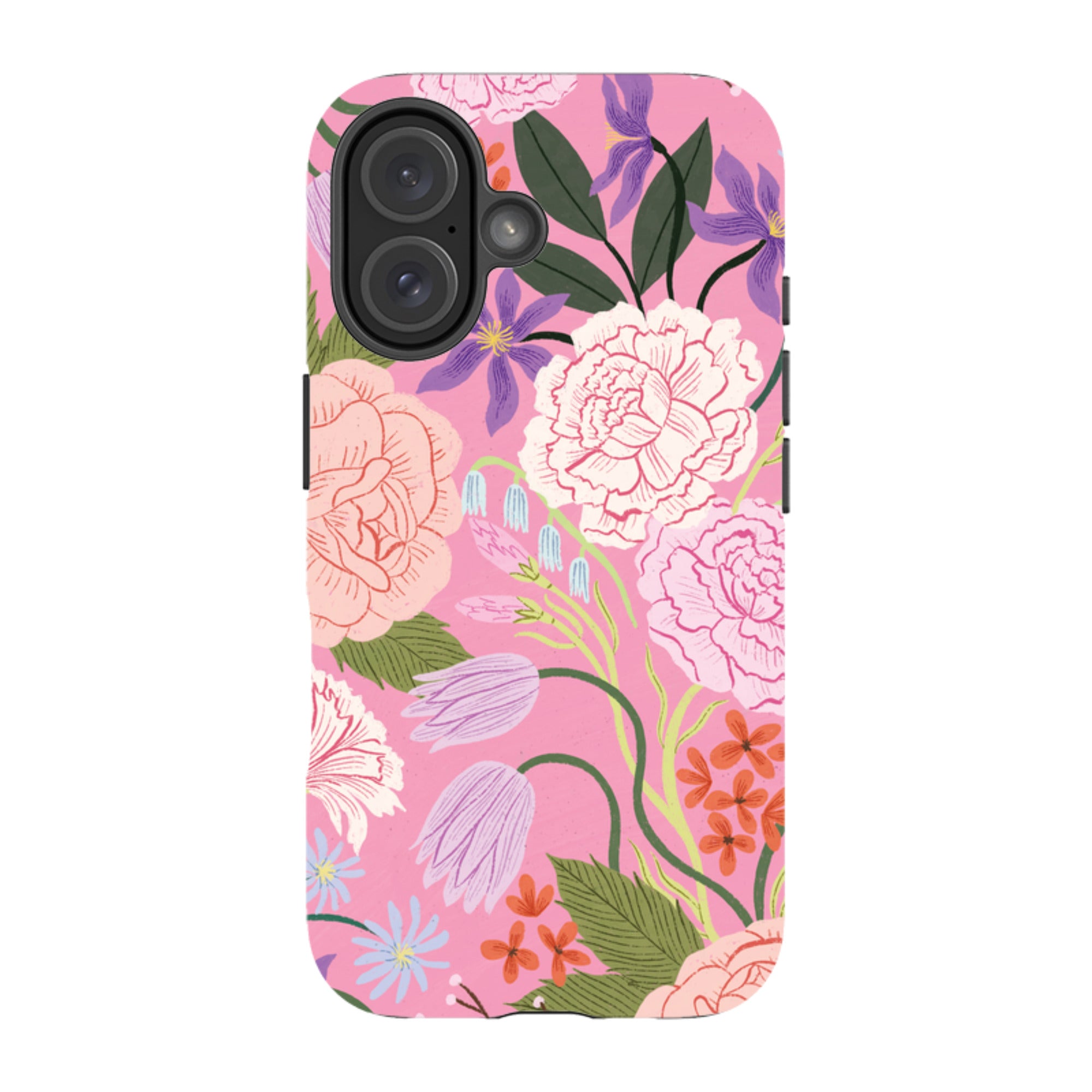 iPhone MagSafe Tough Case - All Over Blooms By Meghann Rader