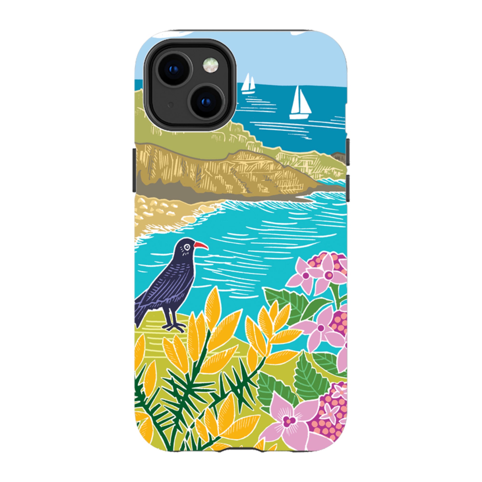 iPhone Tough Case - Porthgwarra Walk By Kate Heiss