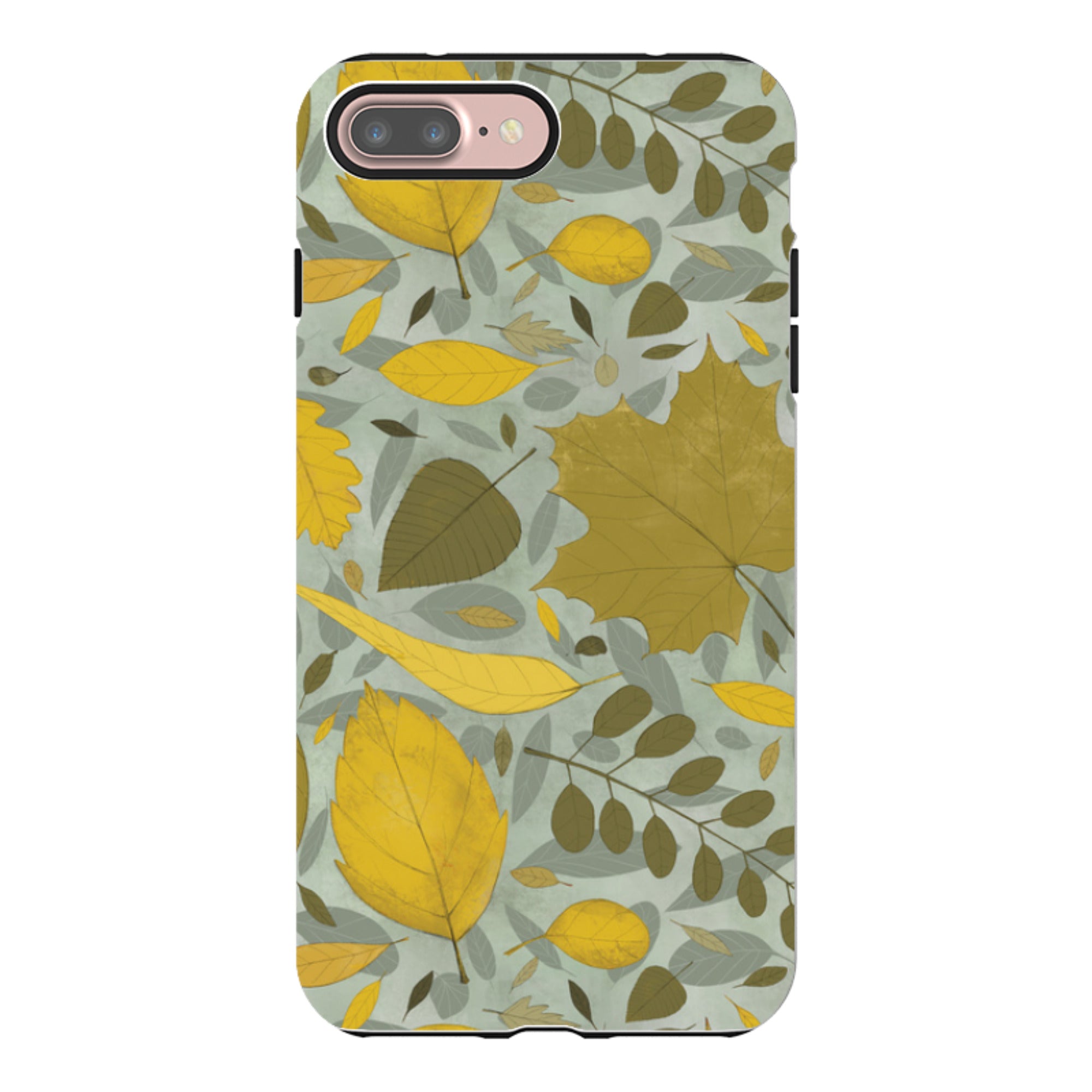 iPhone Tough Case - Fall Leaves By Maja Lindberg