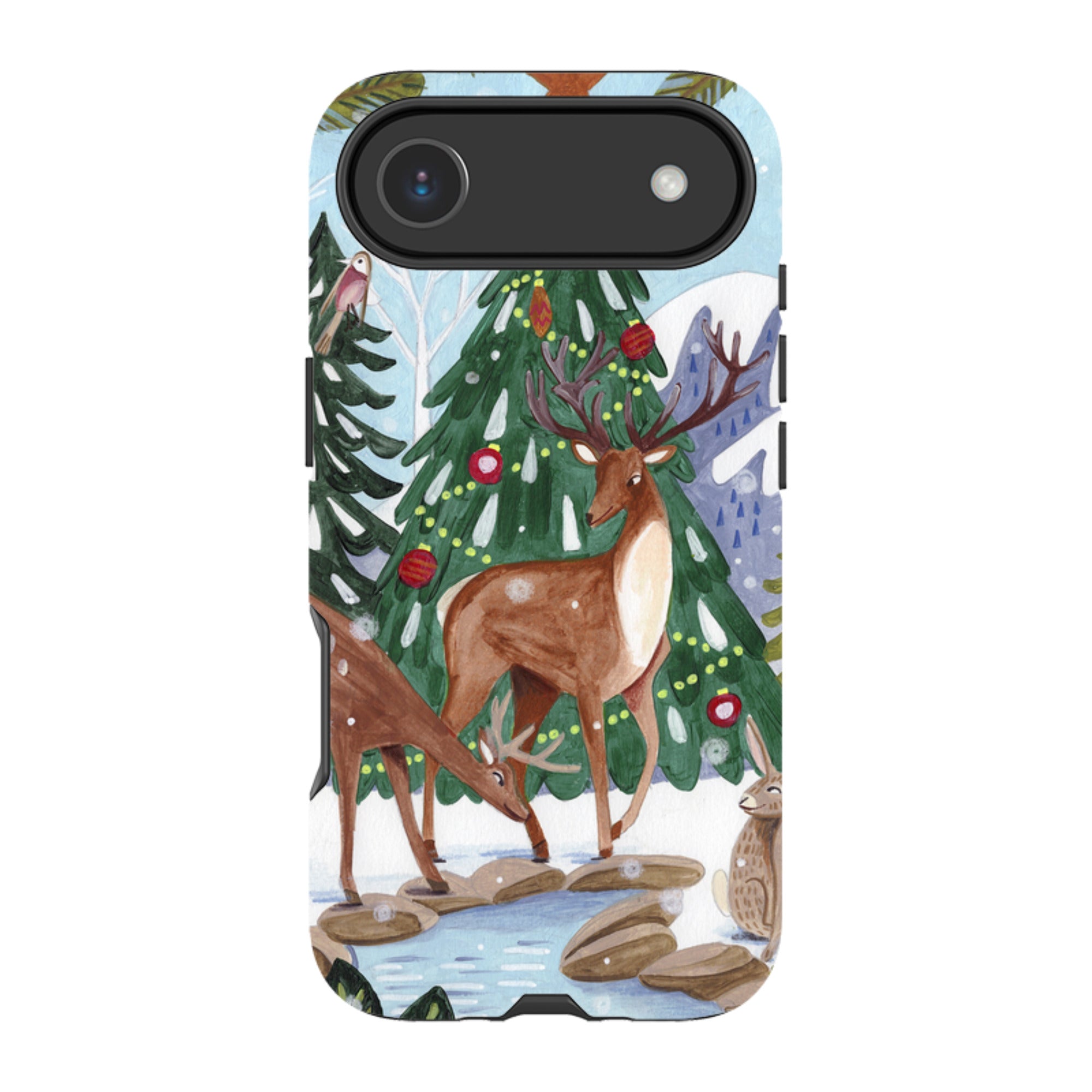 iPhone MagSafe Tough Case - Winter Forest By Caroline Bonne Muller