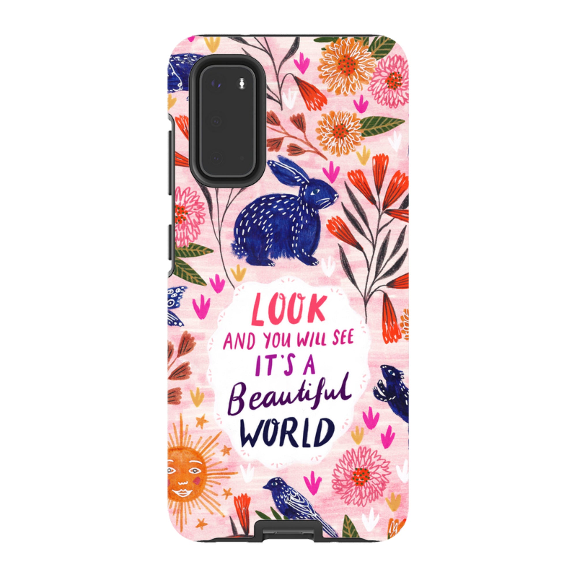 Samsung Tough Case - Beautiful World By Lee Foster Wilson
