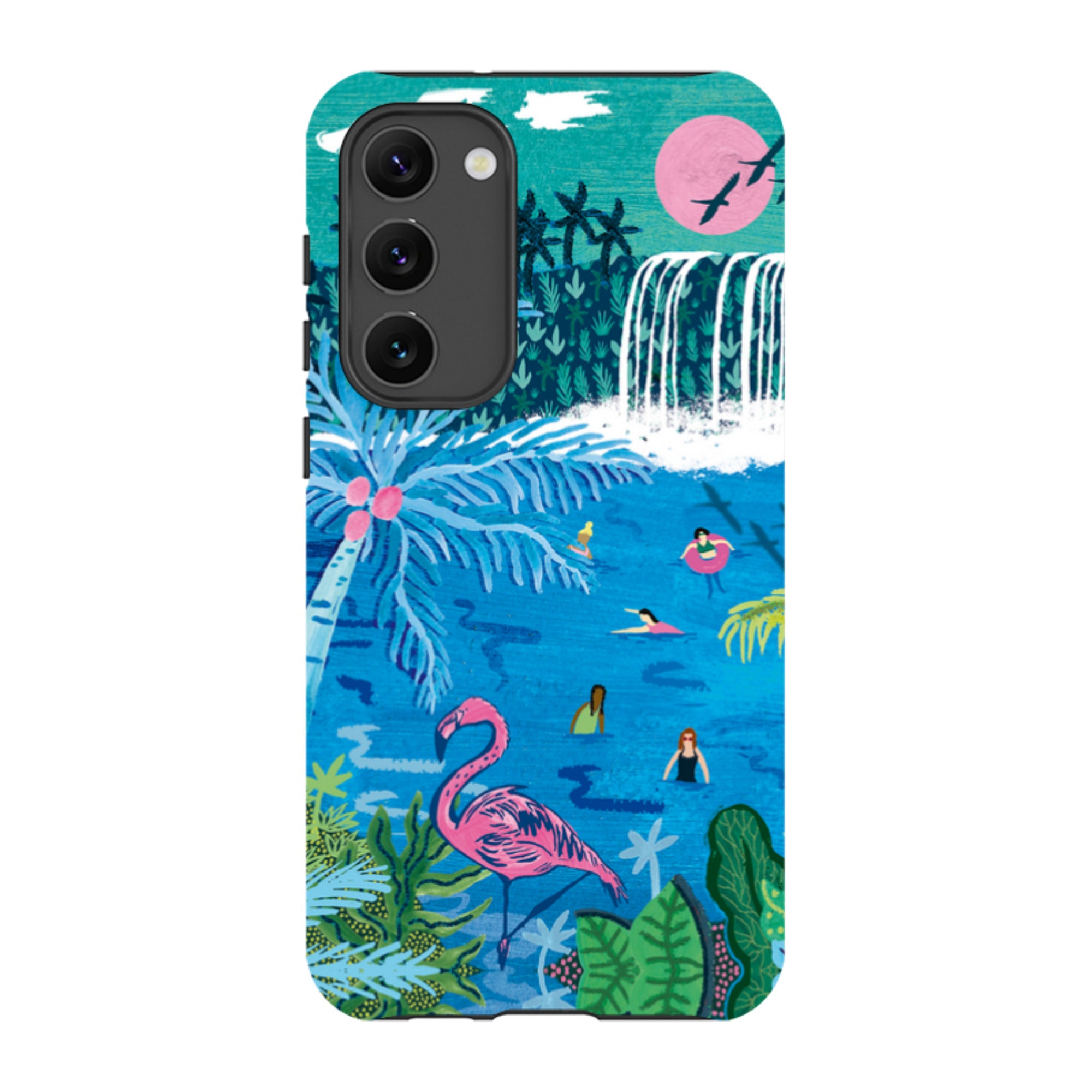 Samsung Tough  Case - Palm Pool By Emma Frances Grant