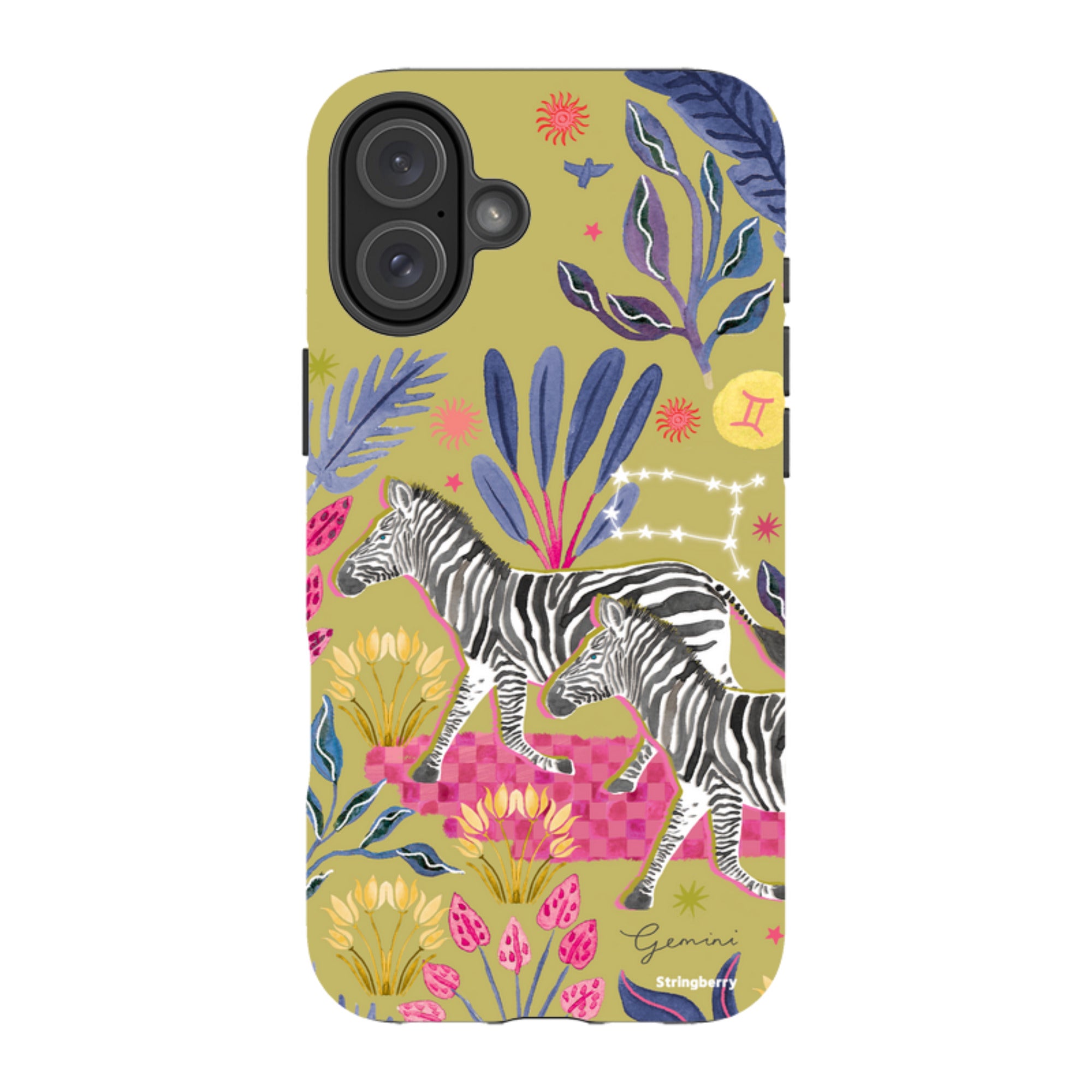 iPhone Tough Case - Gemini By Emma Frances Grant