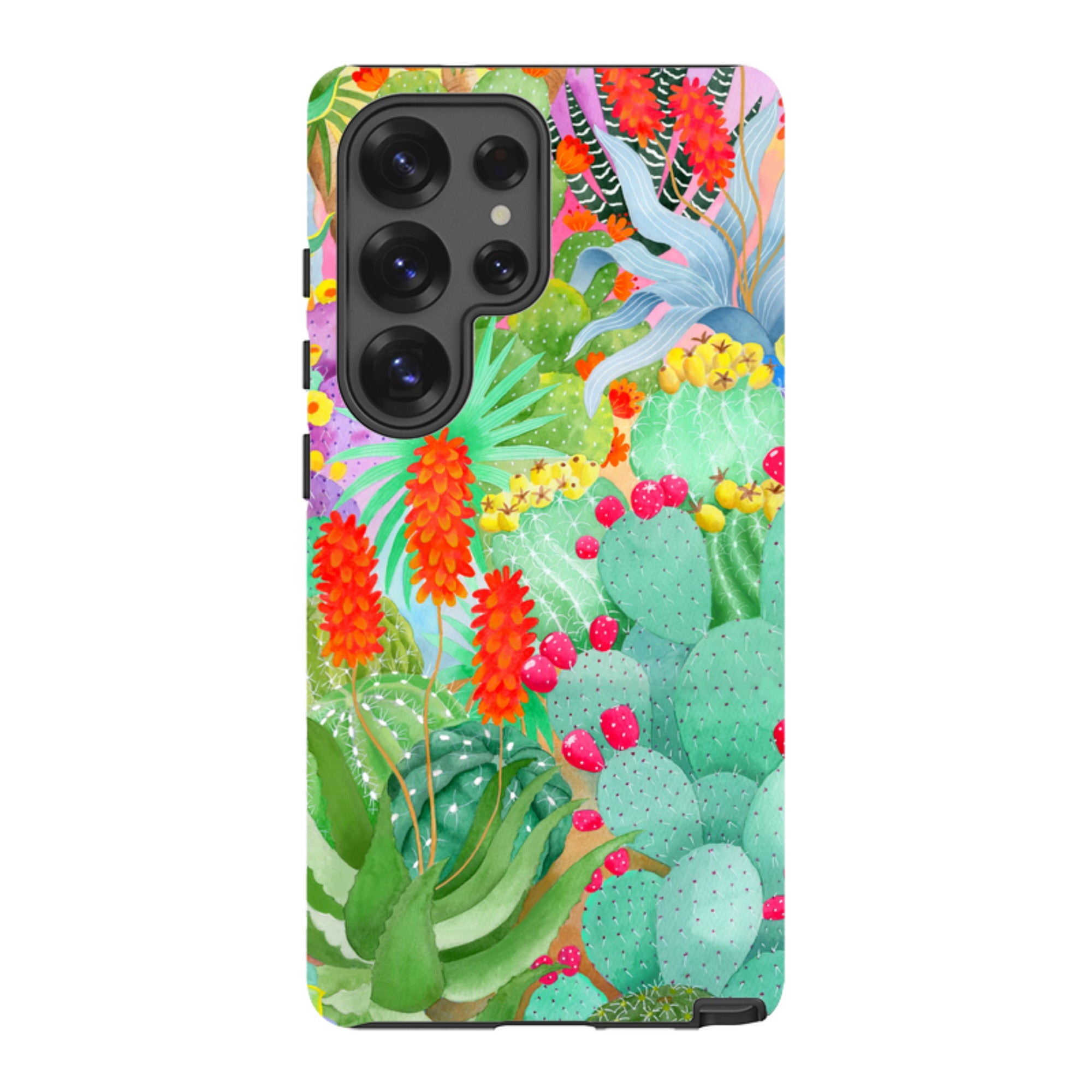 Samsung Tough Case - Cactus By Bex Parkin
