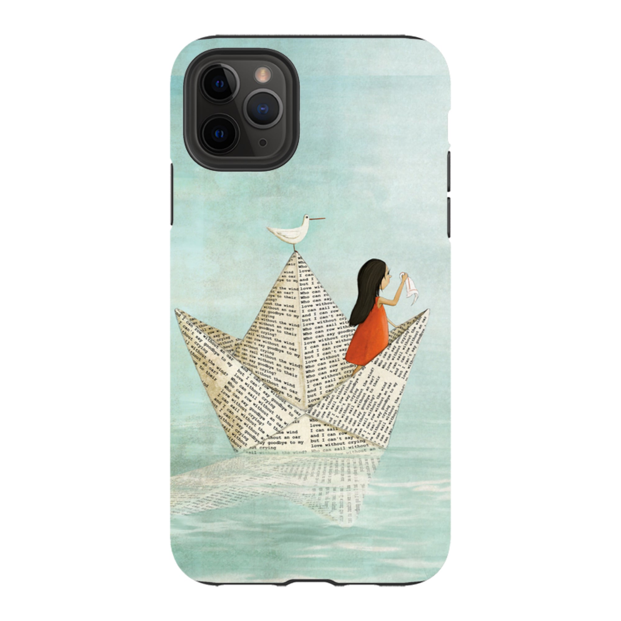 iPhone Tough Case - Sail Without A Wind By Maja Lindberg