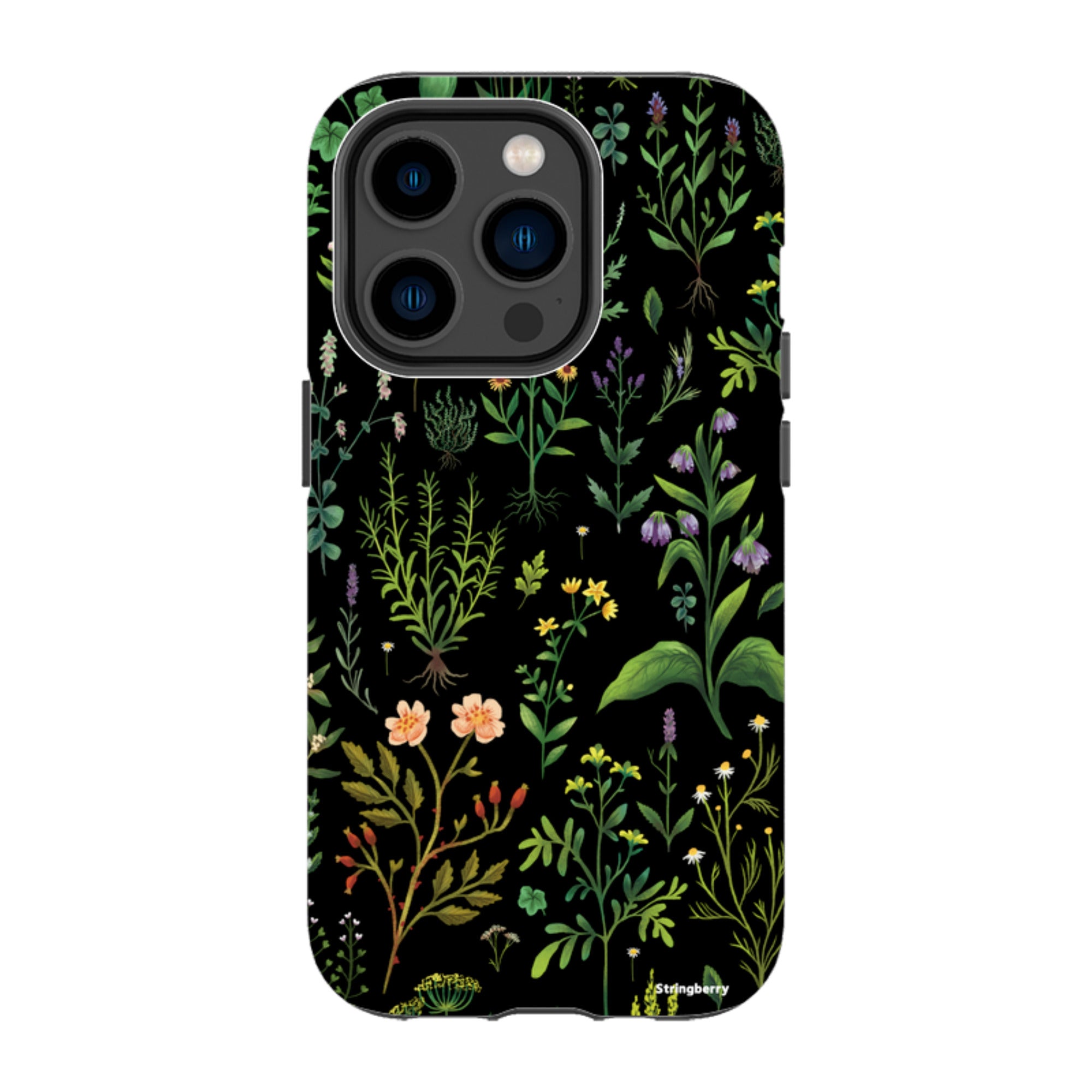 iPhone Tough Case - Medieval Herbal By Anna Stead