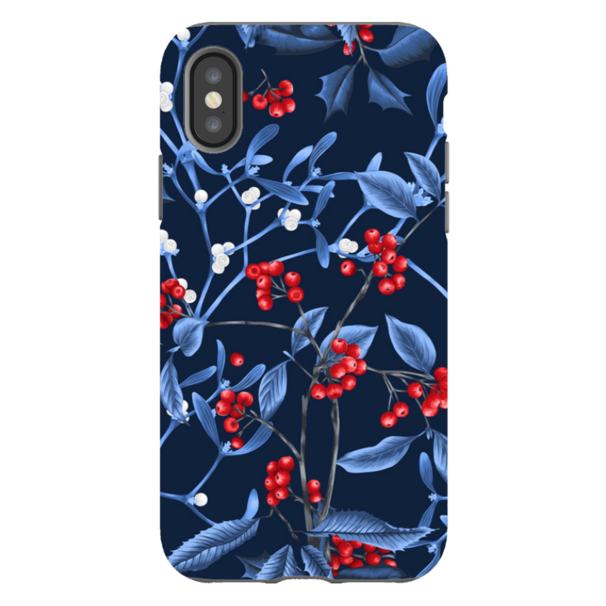iPhone Tough Case - Magical Xmas Blue