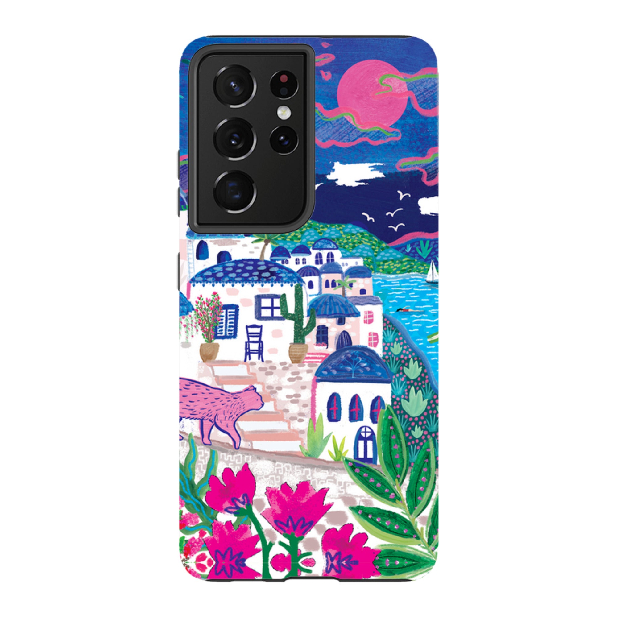 Samsung Tough  Case - Sapphire Seas III By Emma Frances Grant