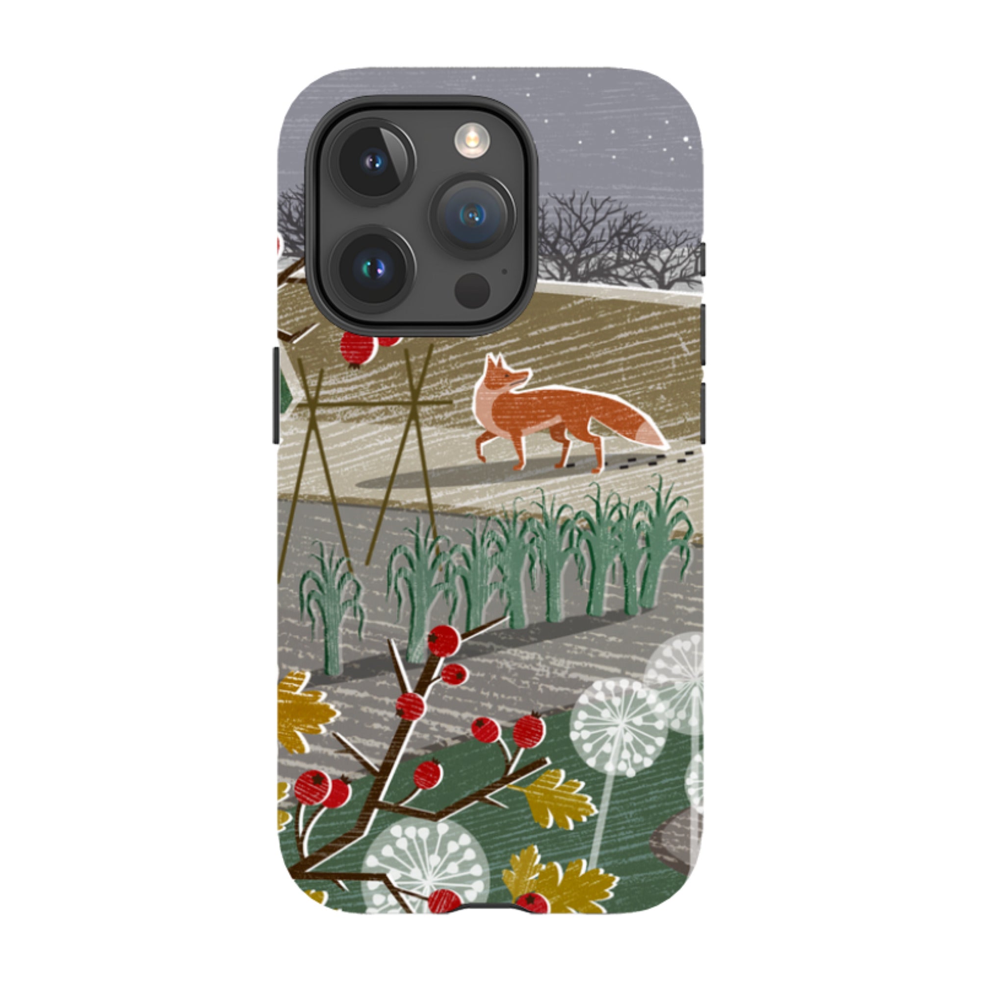iPhone Tough Case - Night Fox 2 By Liane Payne