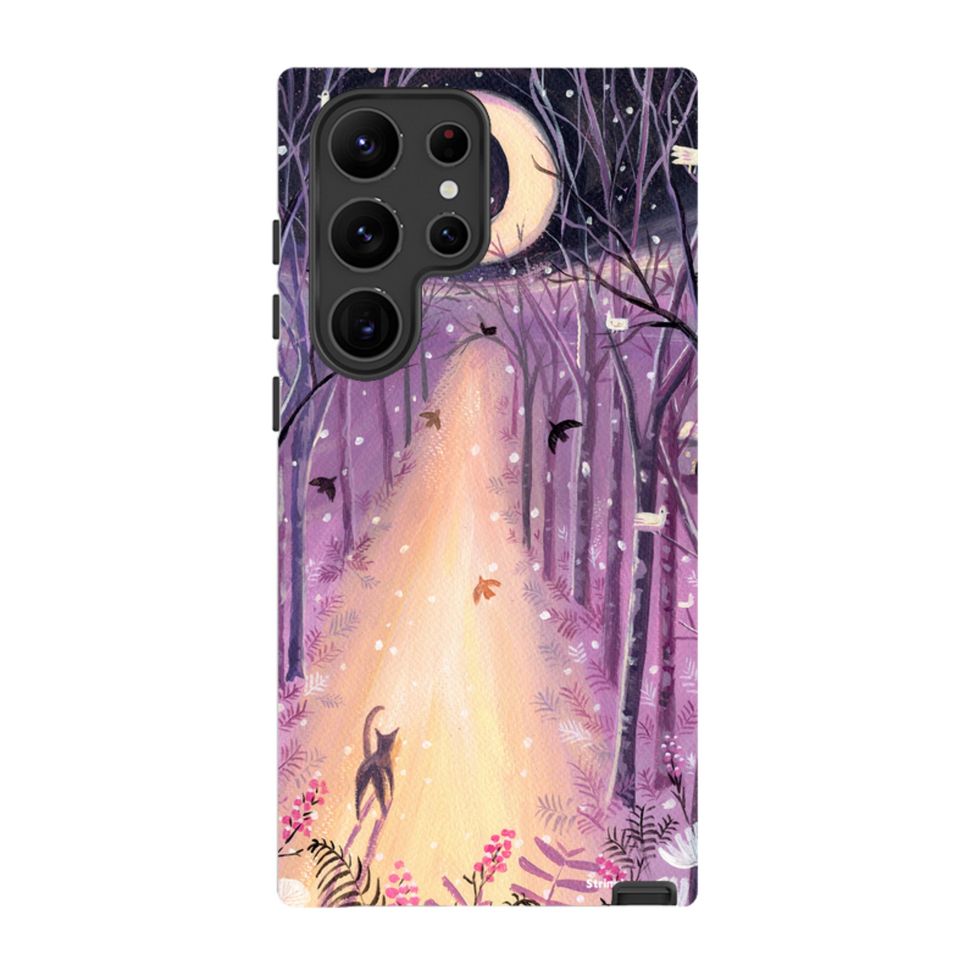 Samsung Tough Case - Forest Cat By Mary Stubberfield