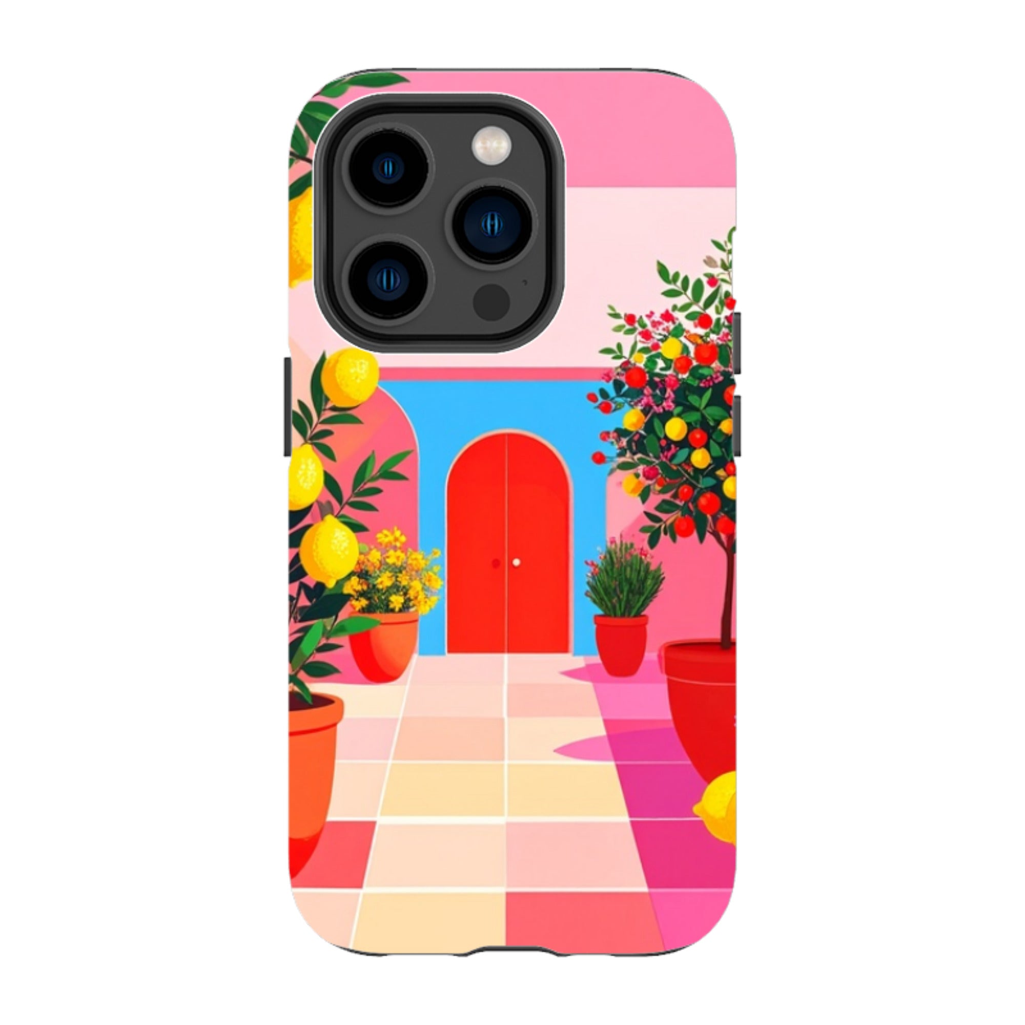 iPhone MagSafe Tough Case - Red Garden