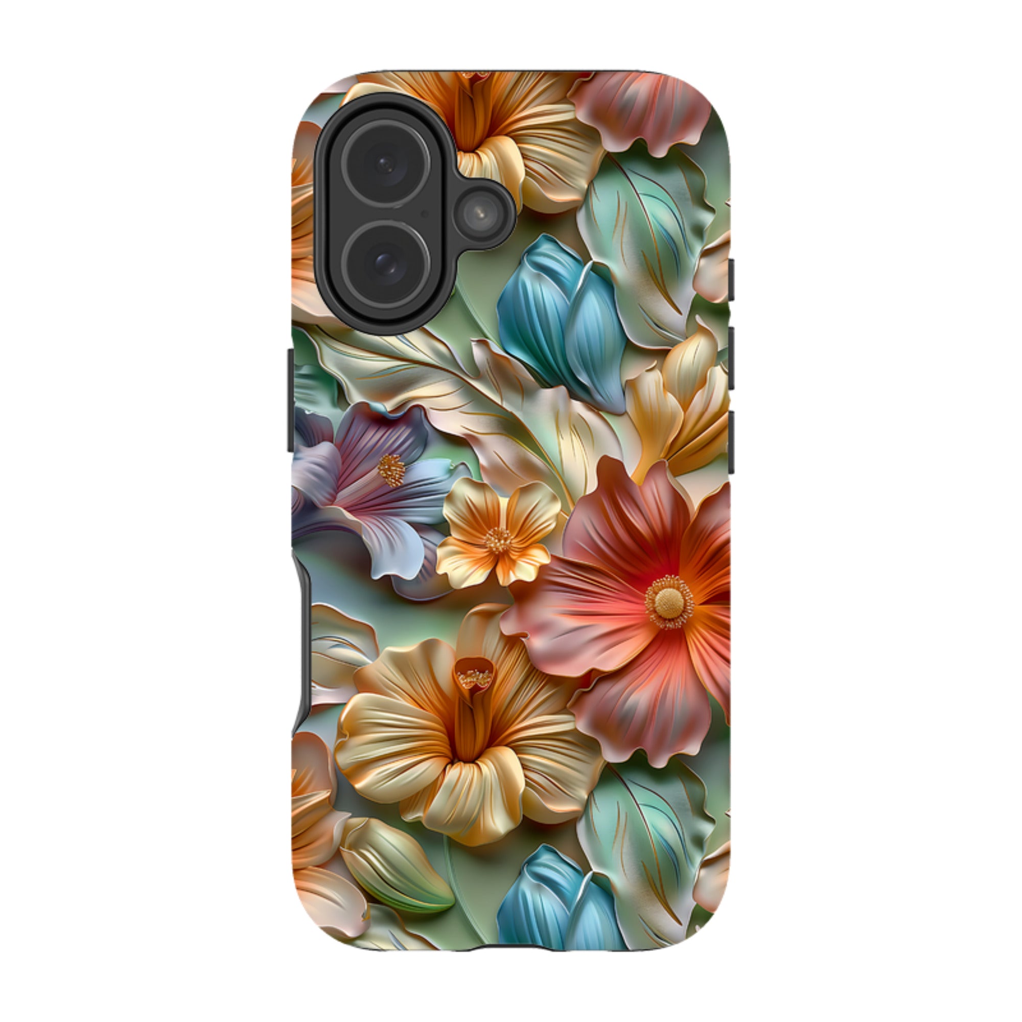 iPhone Tough Case -Dawn Floral