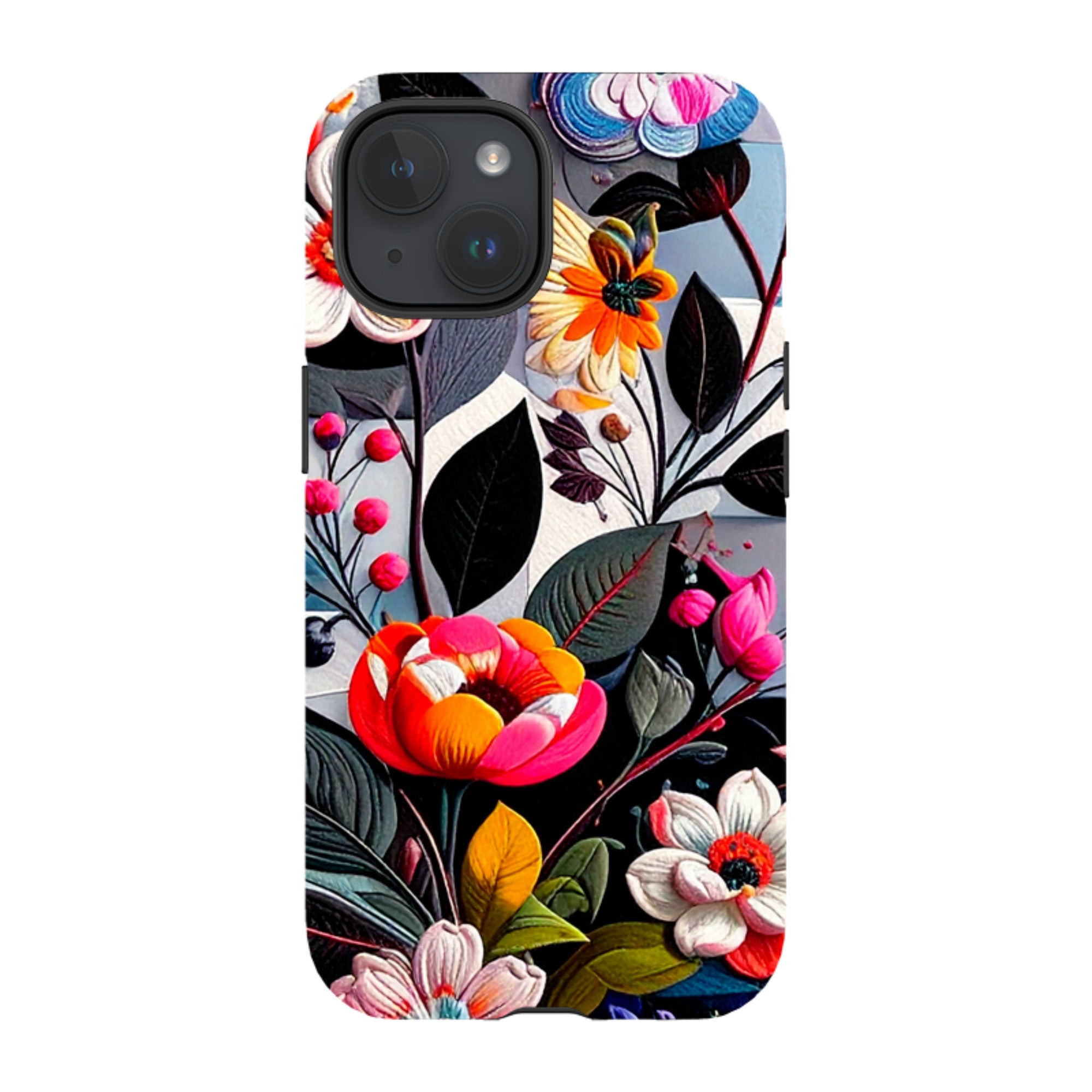 iPhone MagSafe Tough Case - Summer Florals