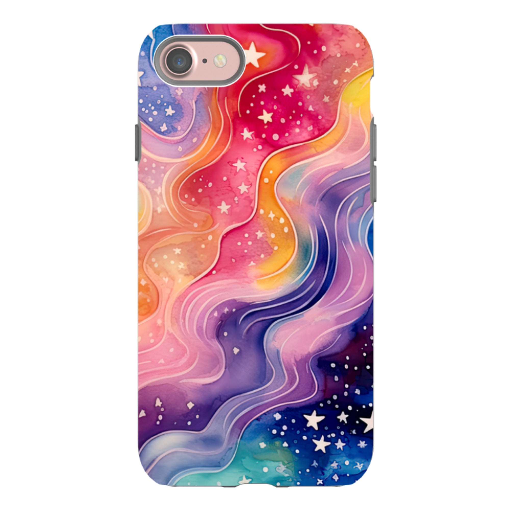 iPhone Case - Rainbow Stars V