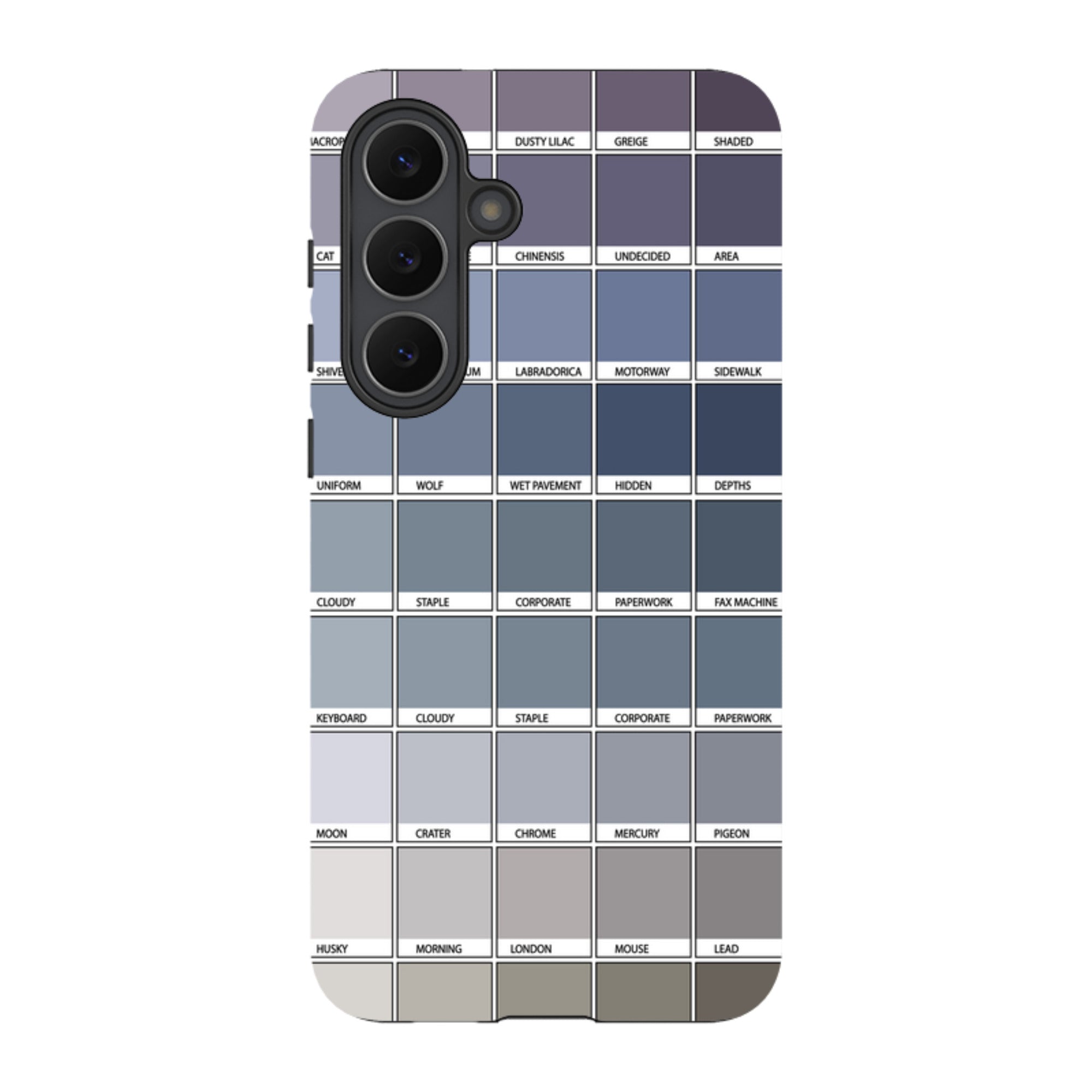 Samsung Tough Case - Grey Chromology By Kitty Joseph