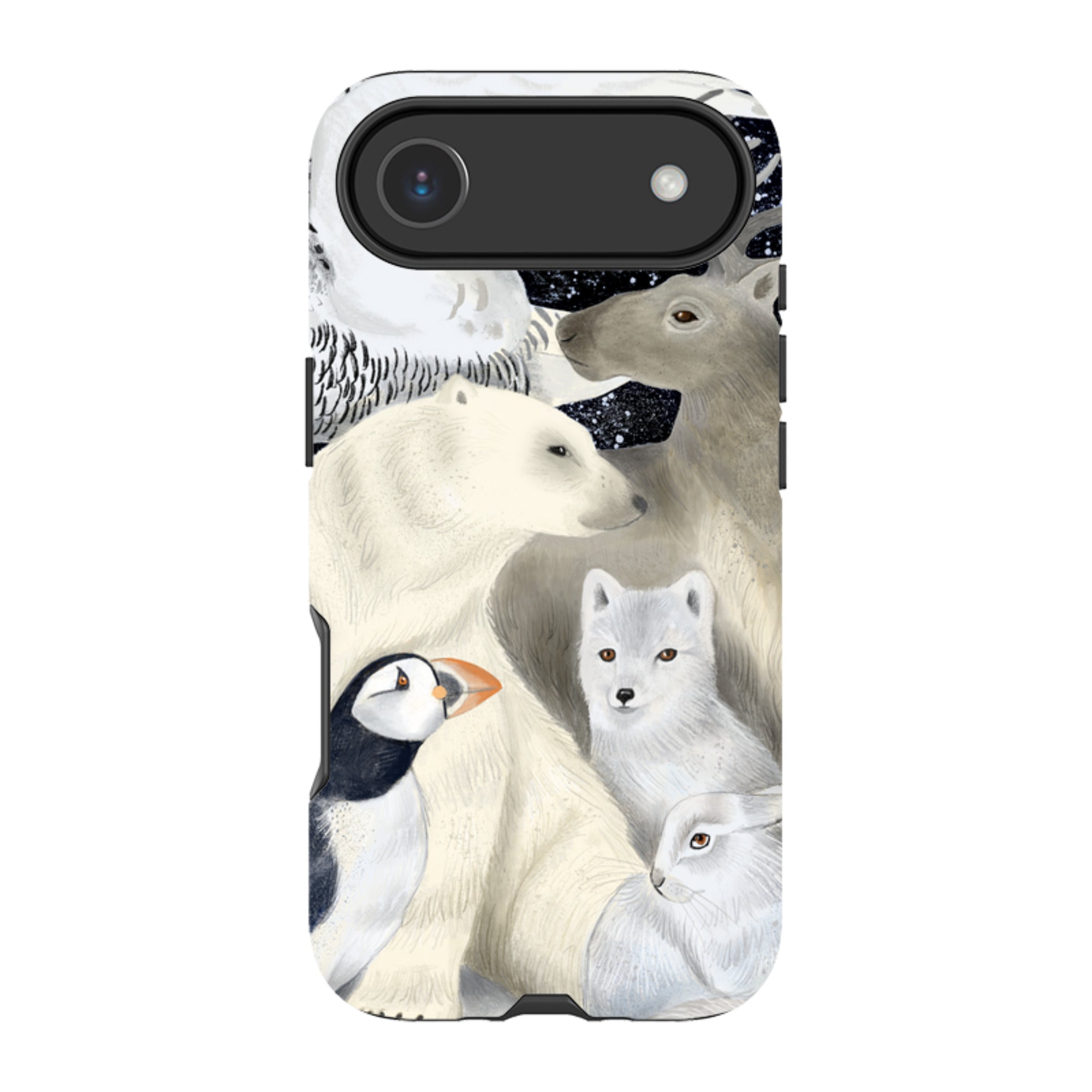 iPhone Tough Case - Creatures Of The North By Bex Parkin