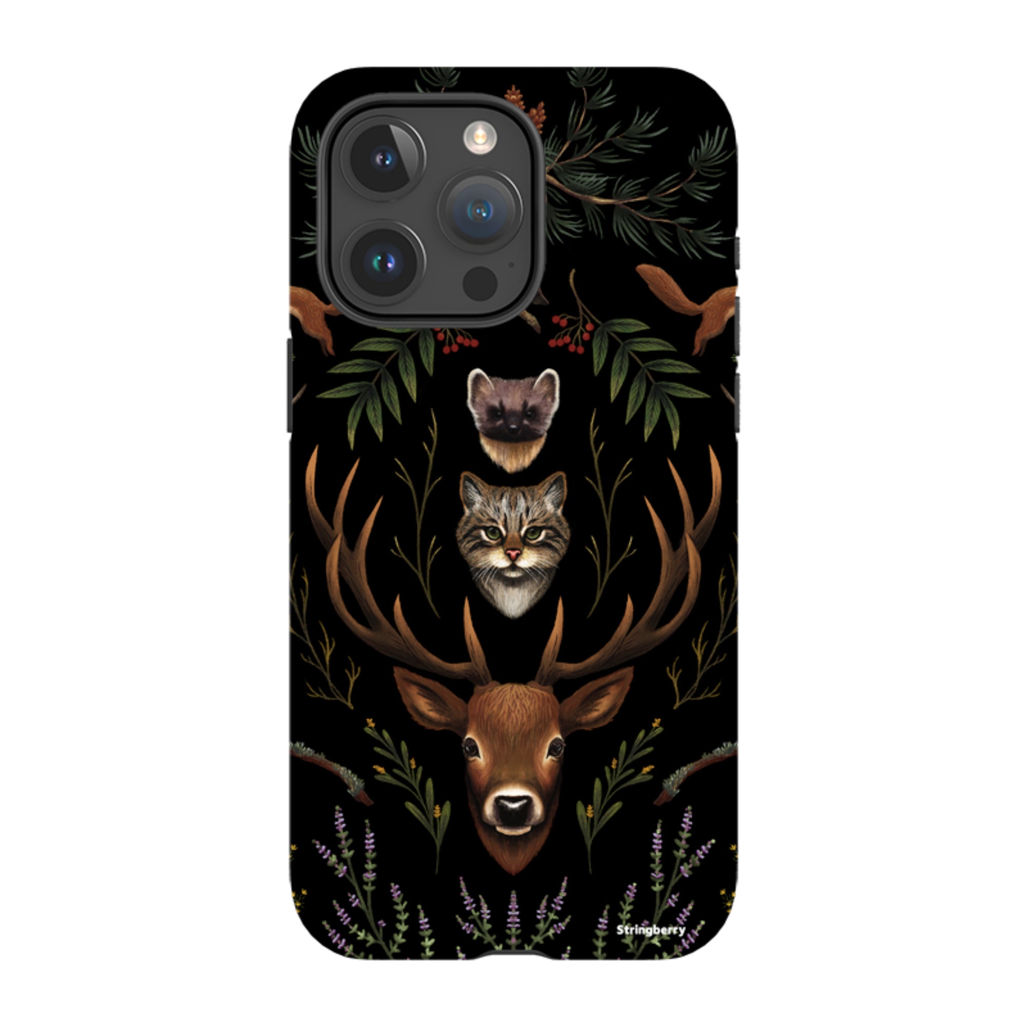 iPhone Tough Case - Highland Wildlife By Anna Stead
