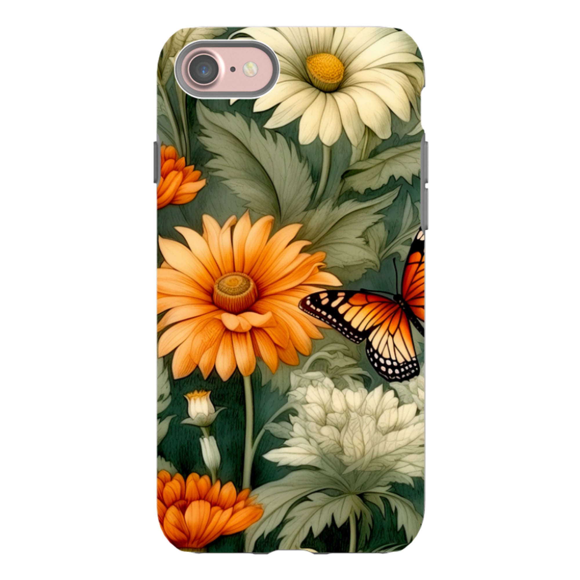 iPhone Case - Butterfly Daisies IV