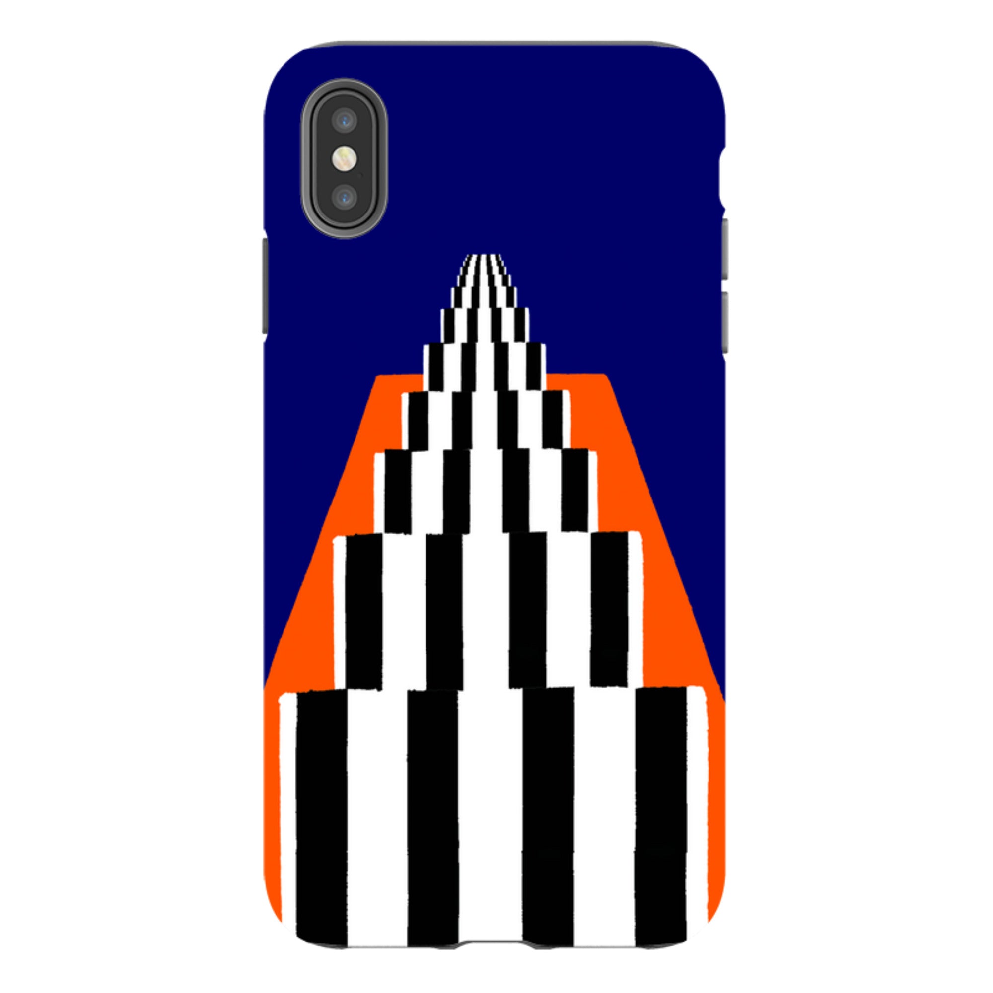 iPhone Tough Case - Paris Stripes By Paul Thurlby