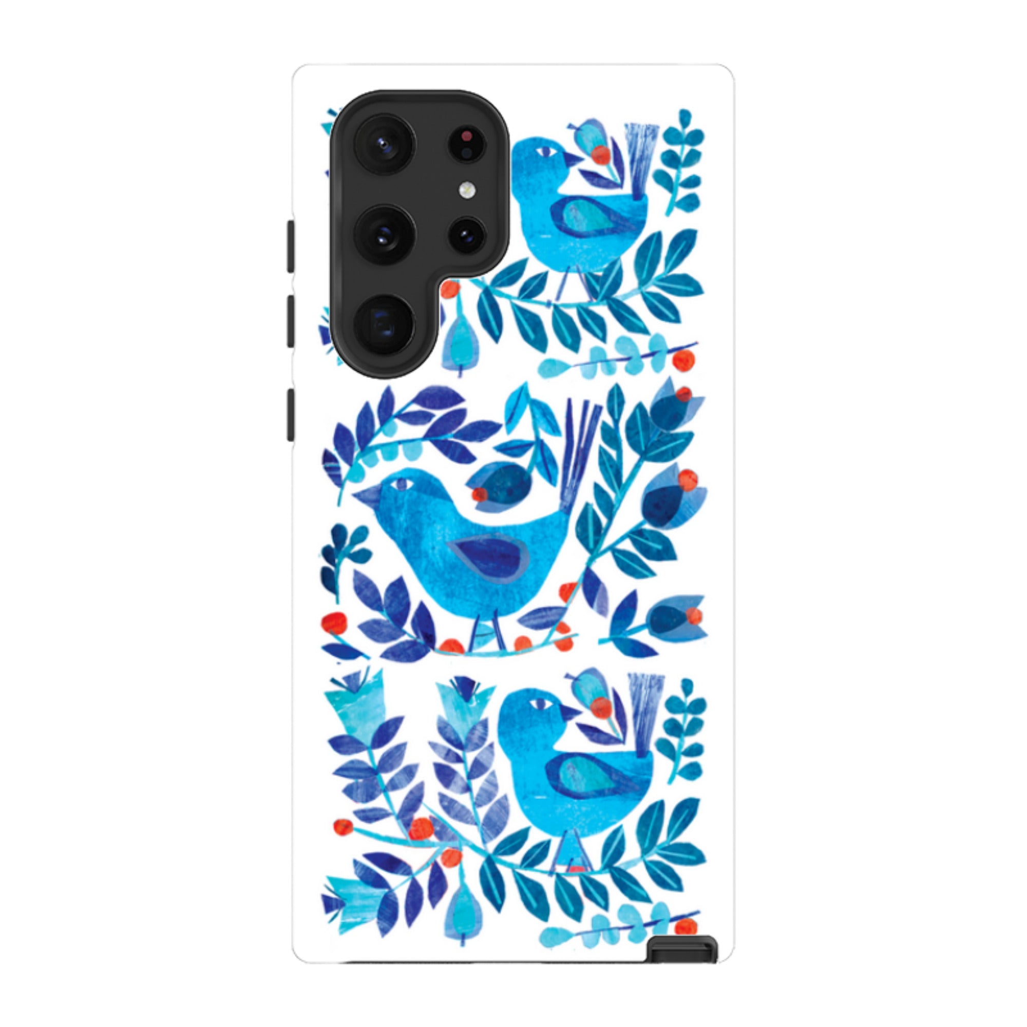 Samsung Tough Case - Scandi Birds By Tracey English