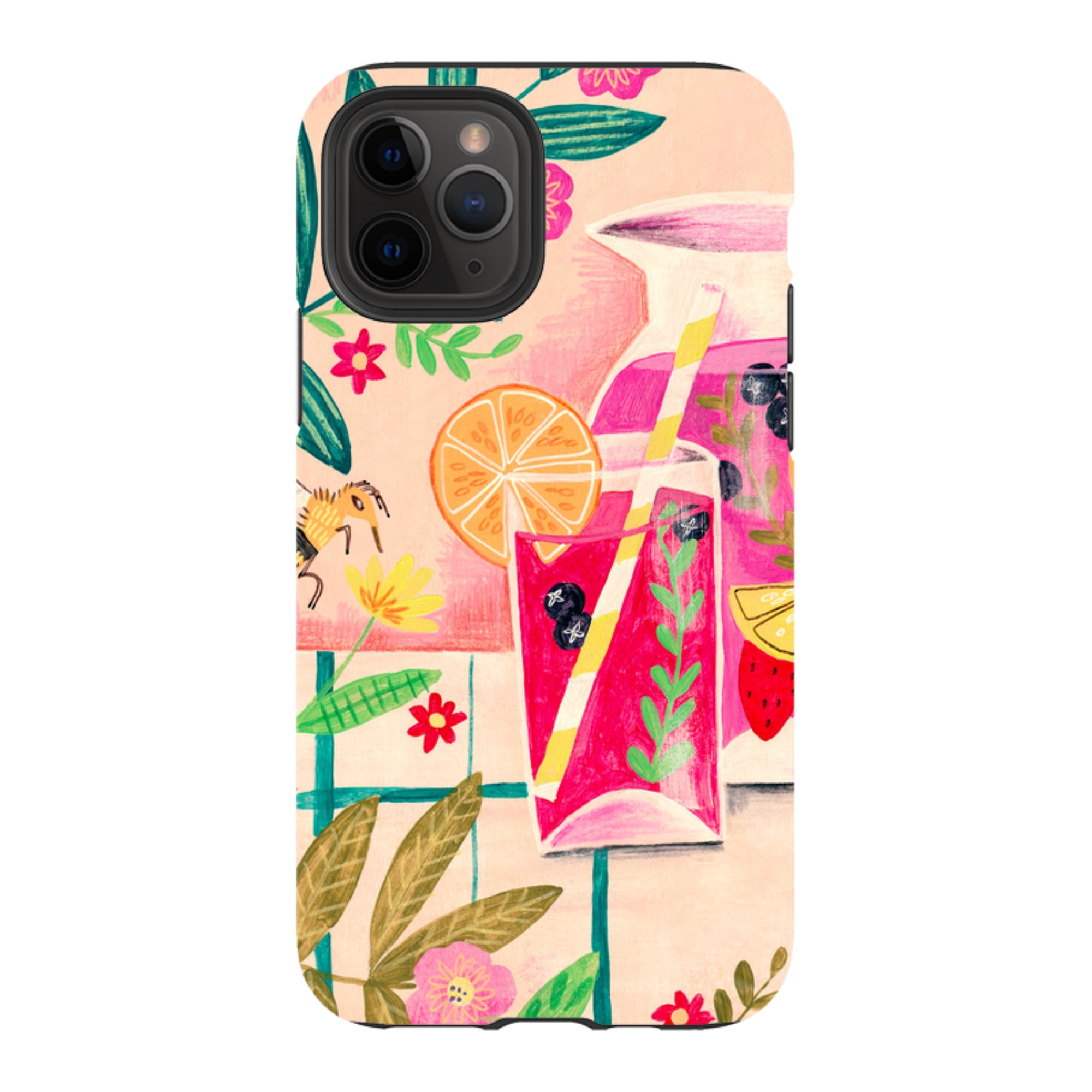iPhone Tough Case - Drink By Caroline Bonne Muller