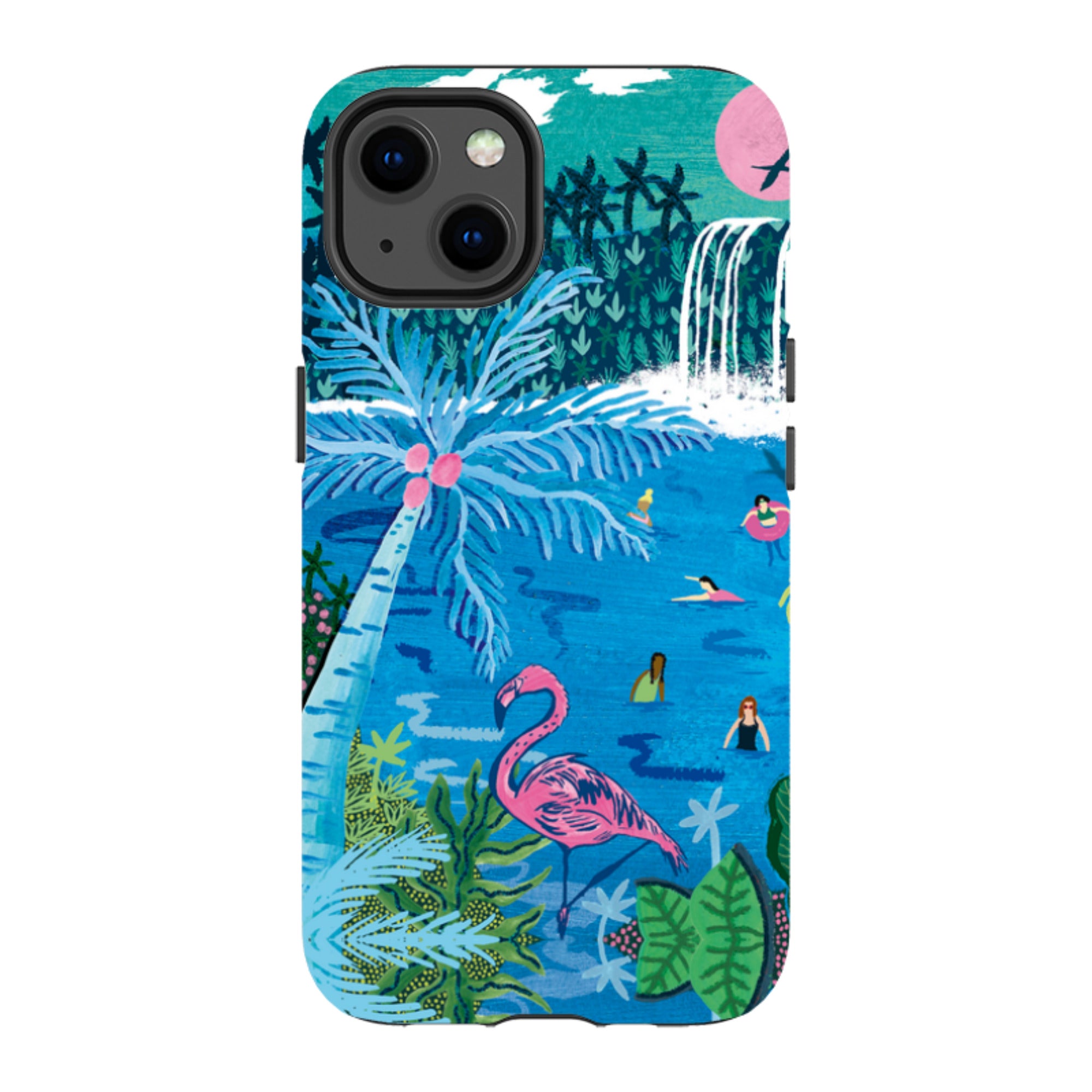 iPhone MagSafe Tough Case - Palm Pool III By Emma Frances Grant