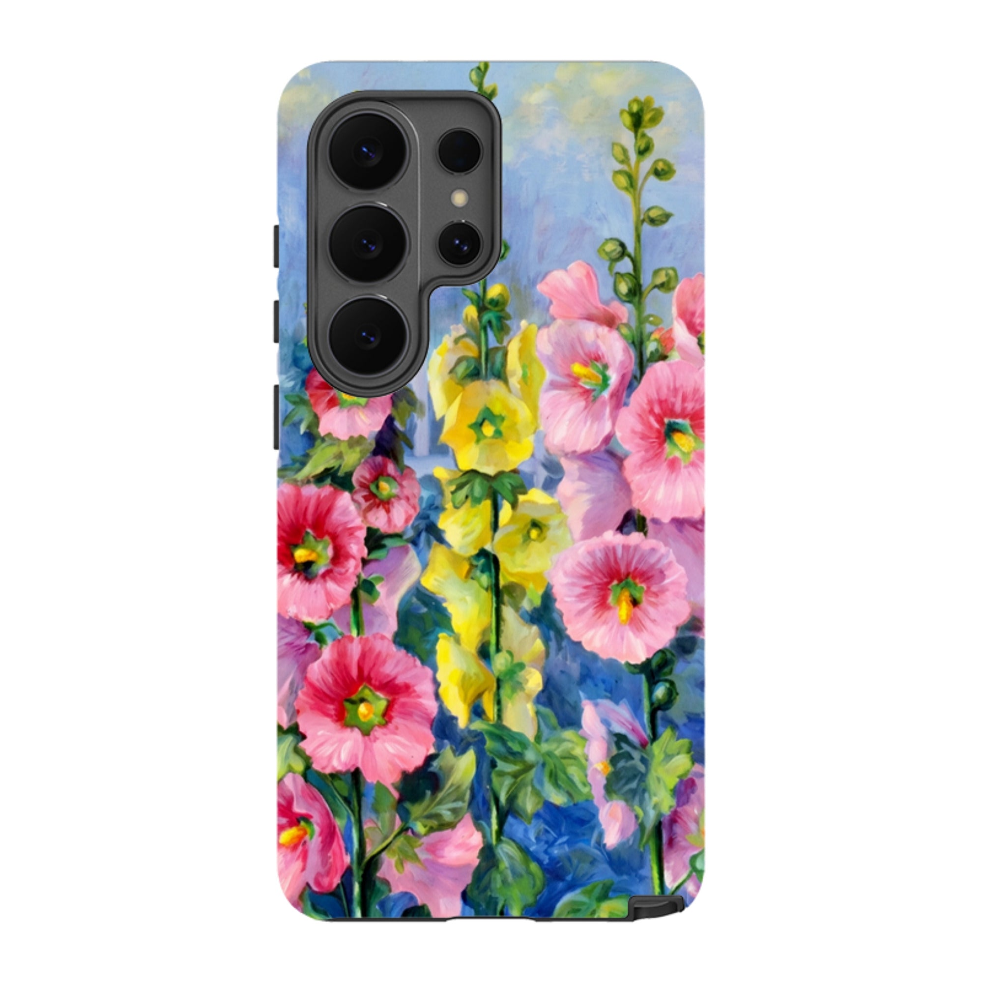 Samsung Tough Case - Hollyhock Garden