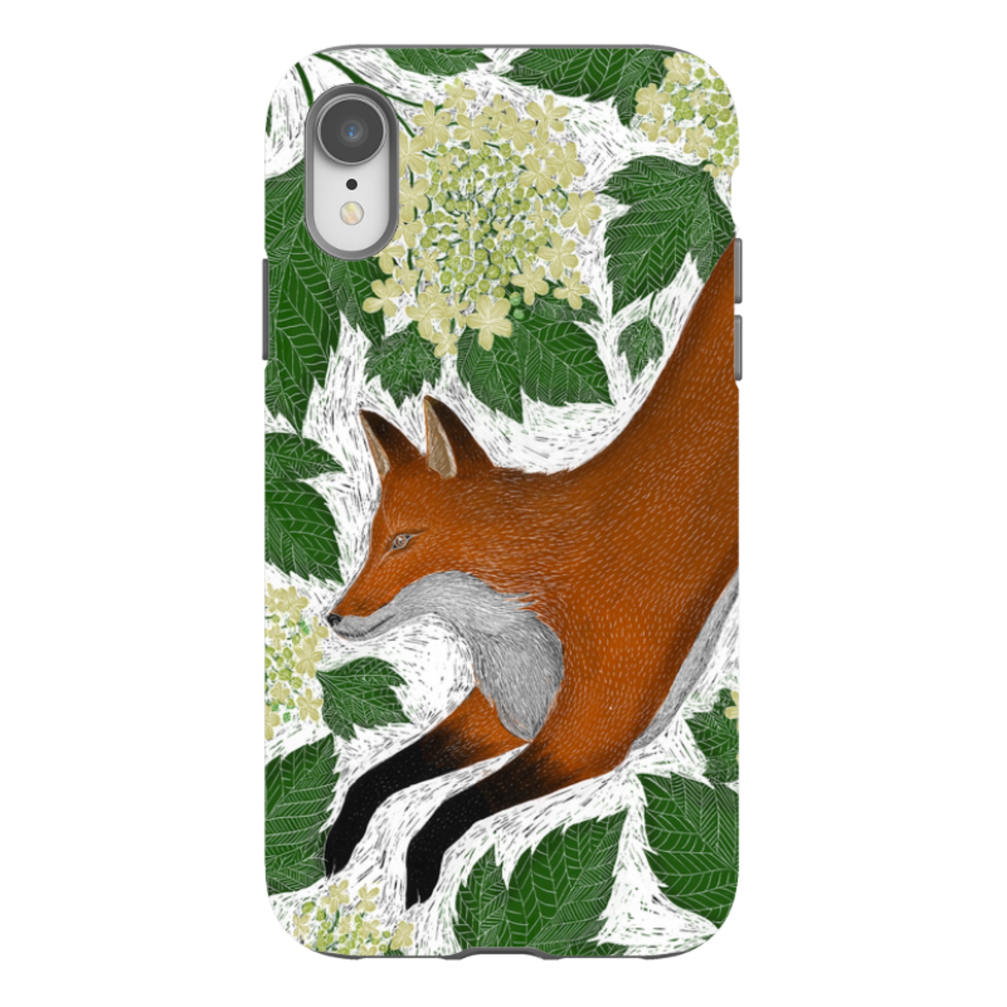 iPhone Tough Case - Fox By Catherine Rowe