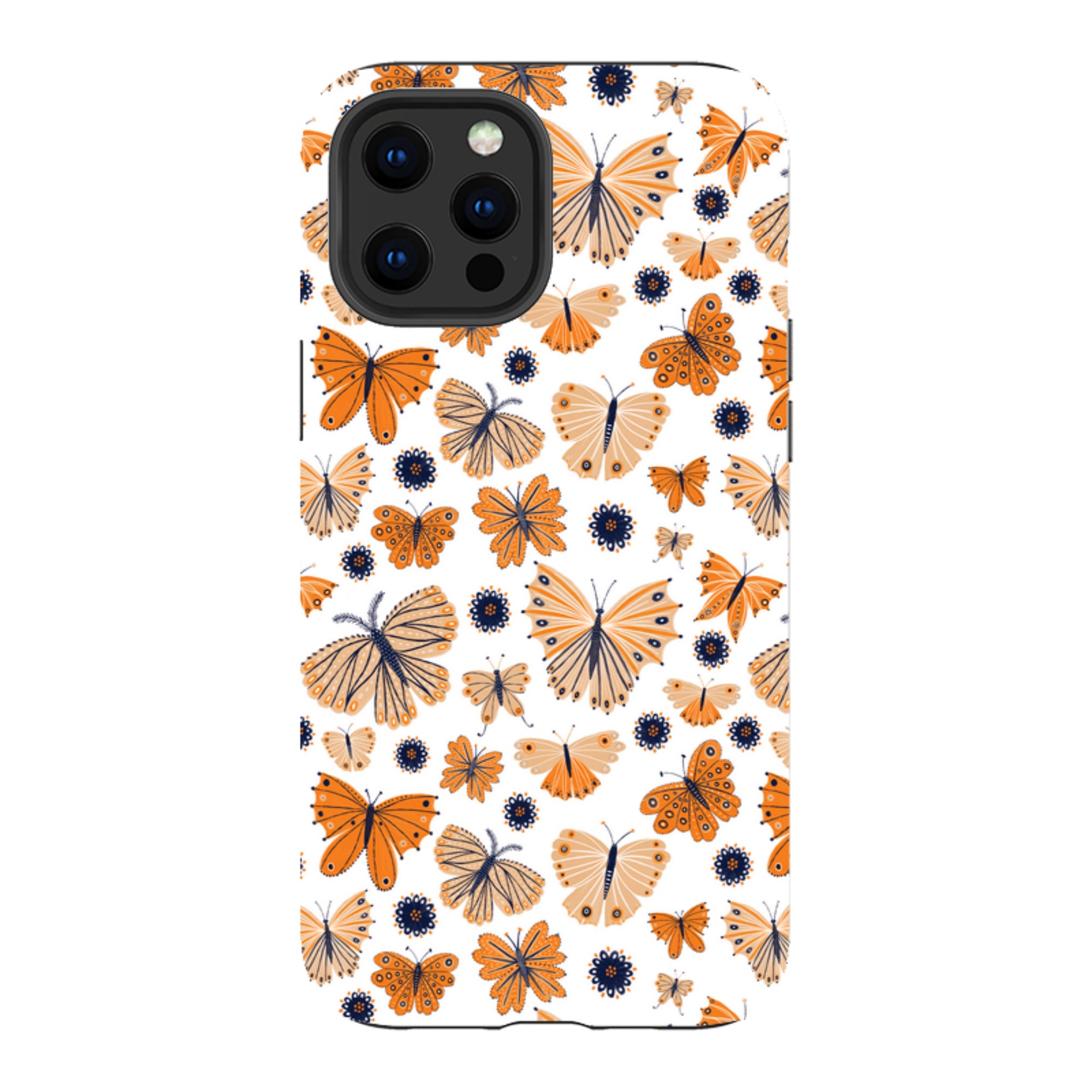 iPhone Tough Case - Butterfly Patterns By Lee Foster Wilson
