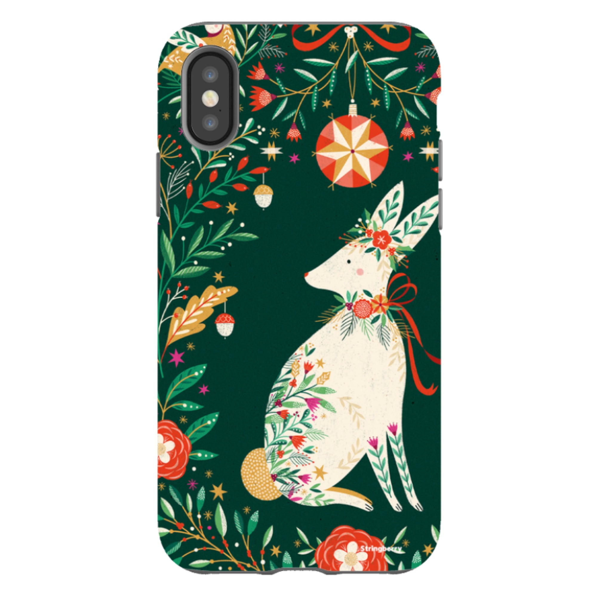 iPhone Tough Case - Hare II By Ali Brookes