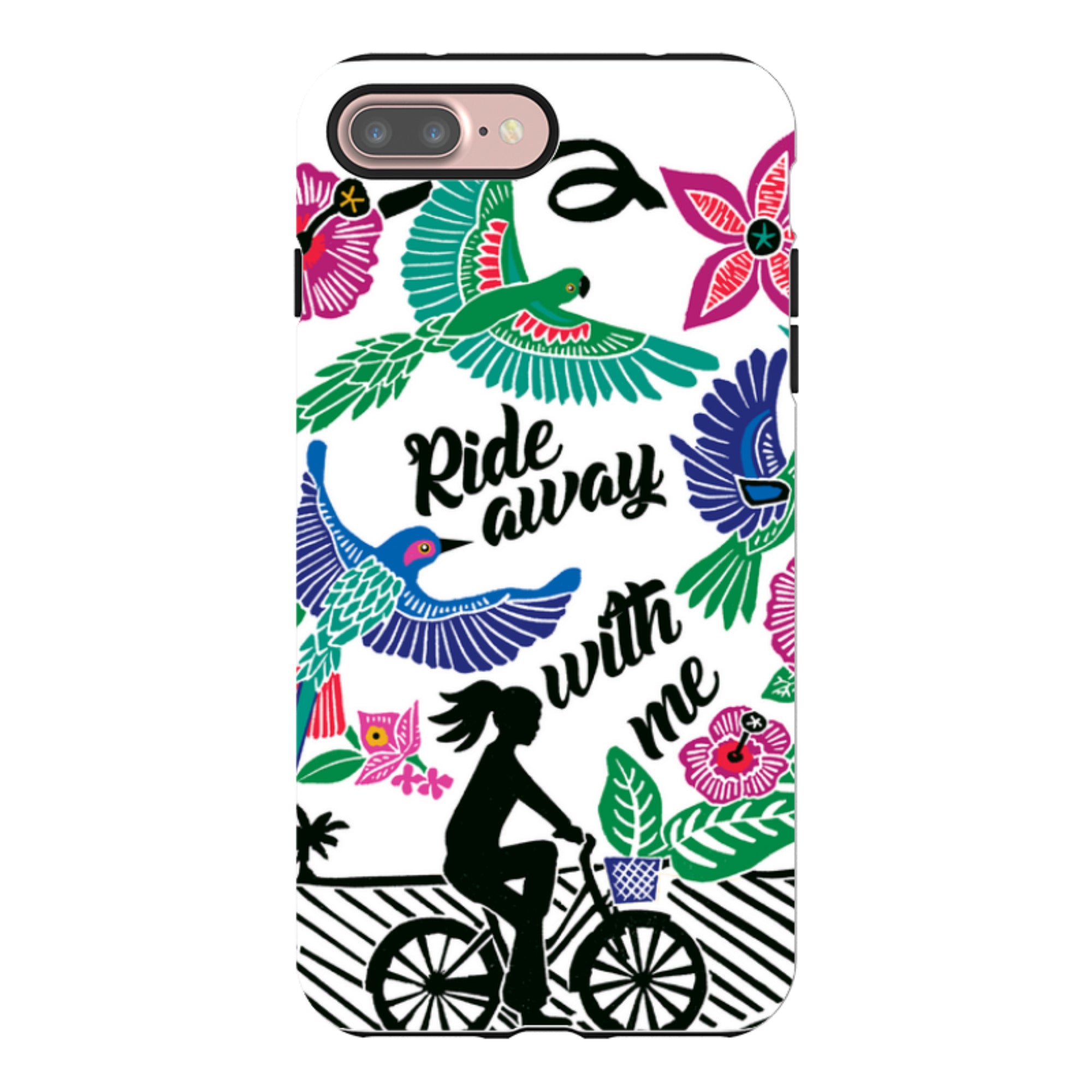 iPhone Tough Case - Ride With Me By Kate Heiss