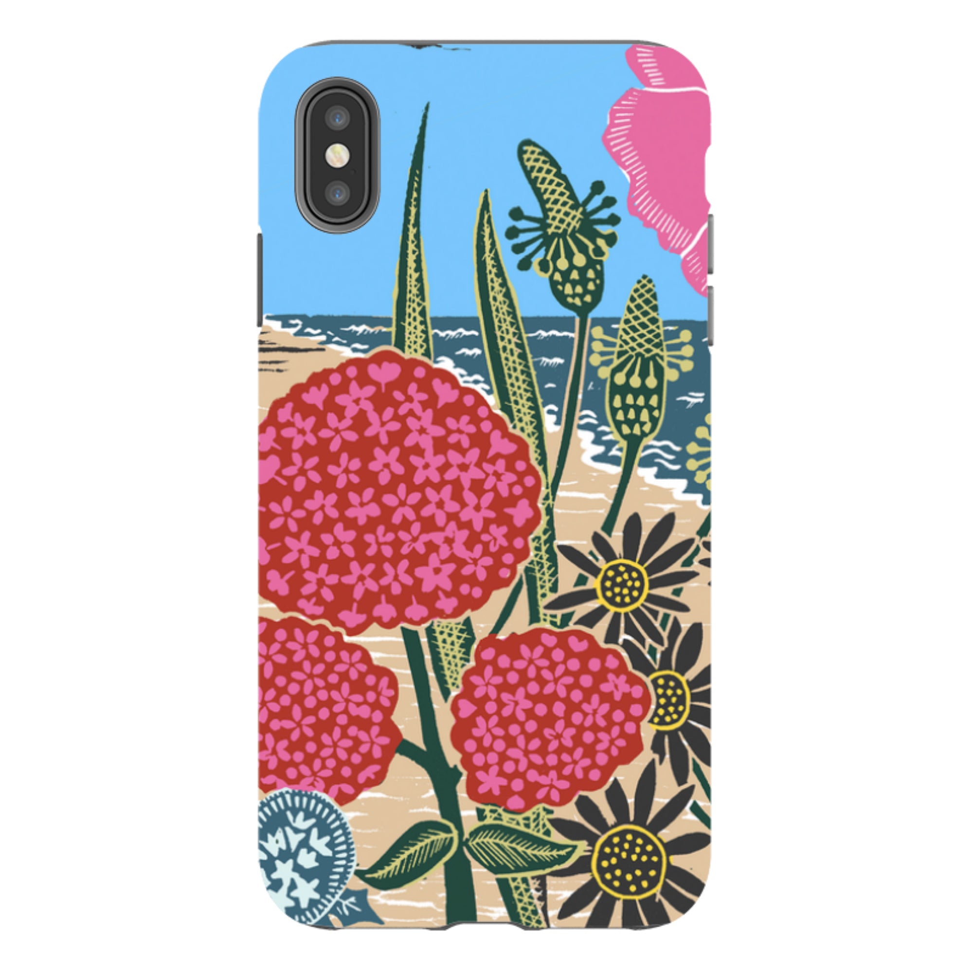 iPhone Tough Case - Beach By Kate Heiss