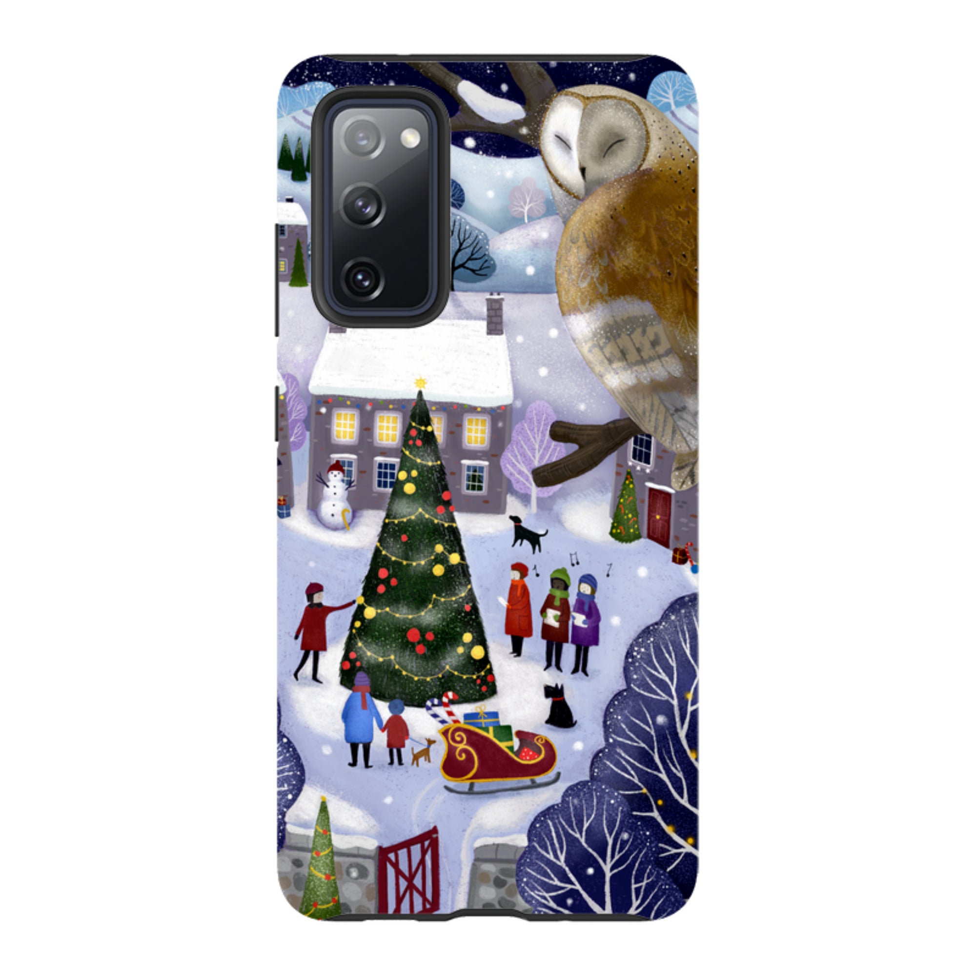 Samsung Tough Case - Advent Owl By Bex Parkin