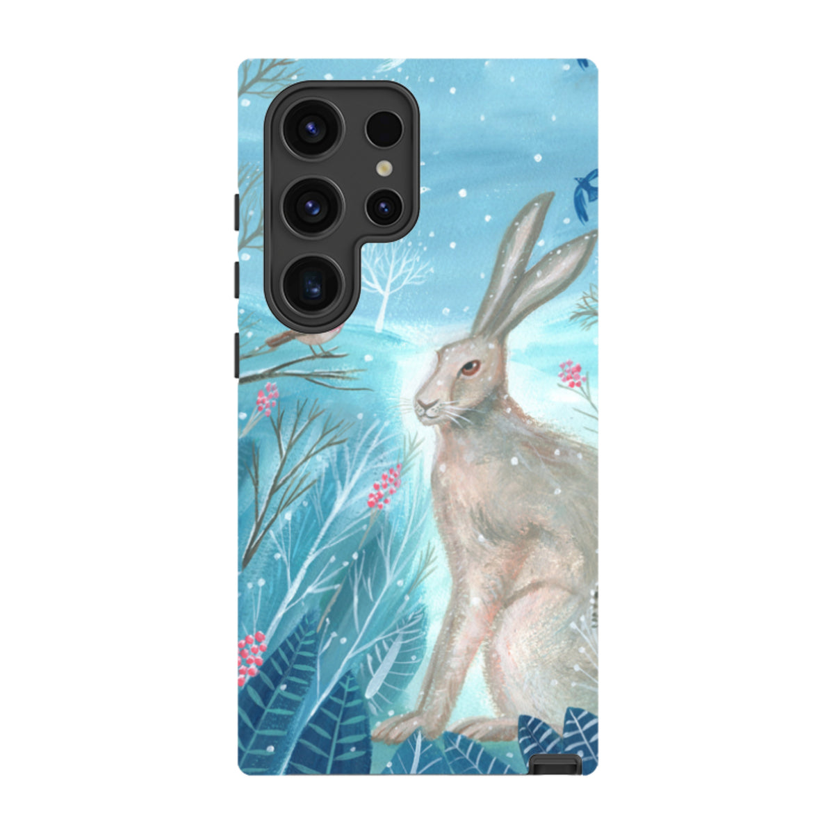 Samsung Tough Case - Winter Hare By Mary Stubberfield