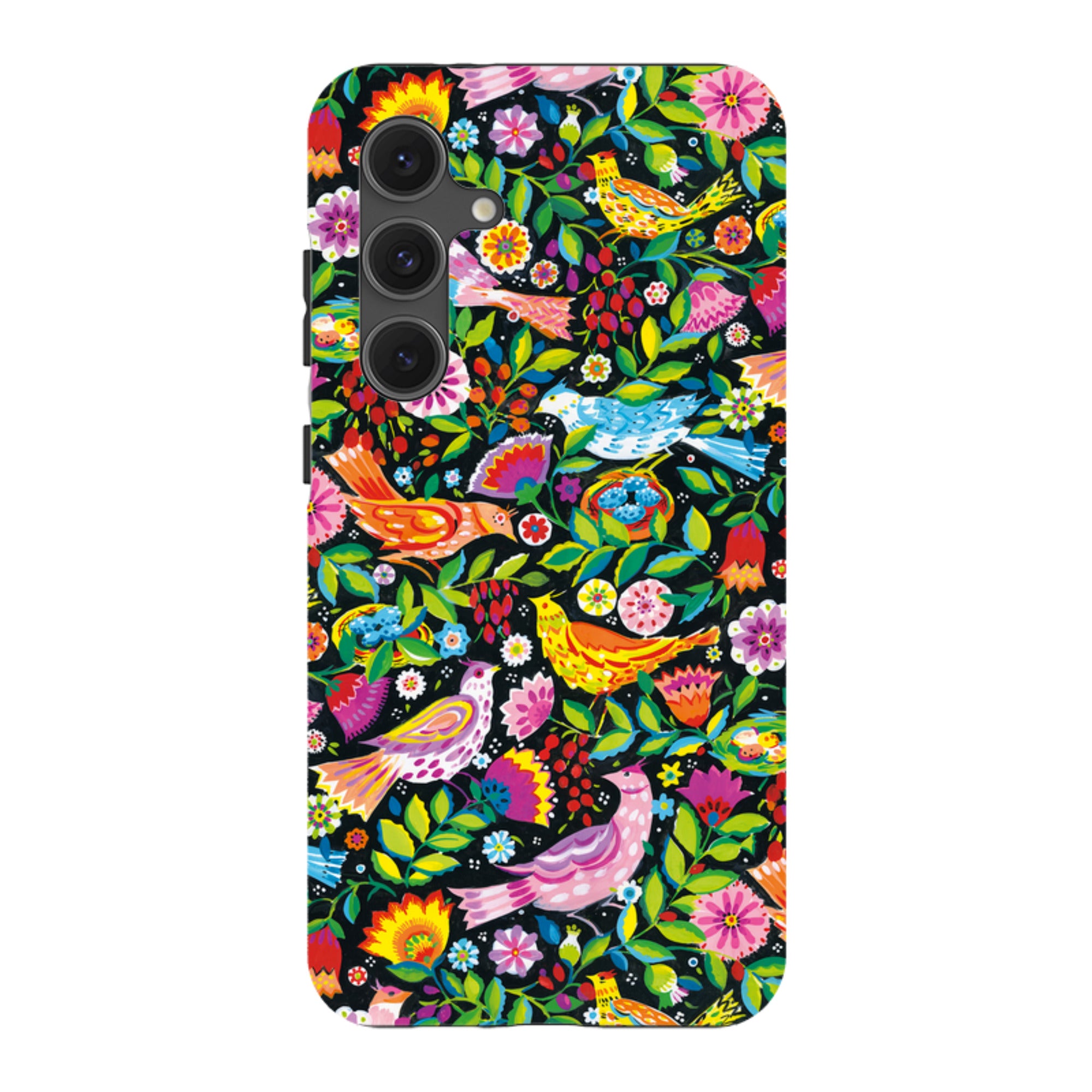 Samsung Tough Case - Folk Birds By Sarah Campbell