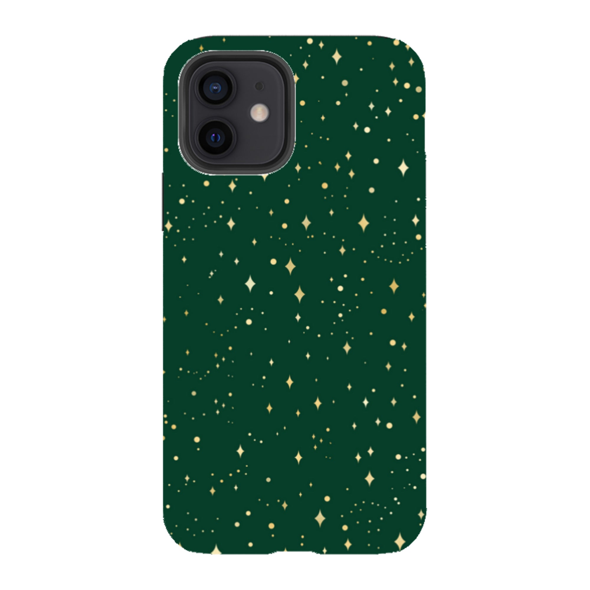 iPhone Tough Case - Forest Green Cosmos
